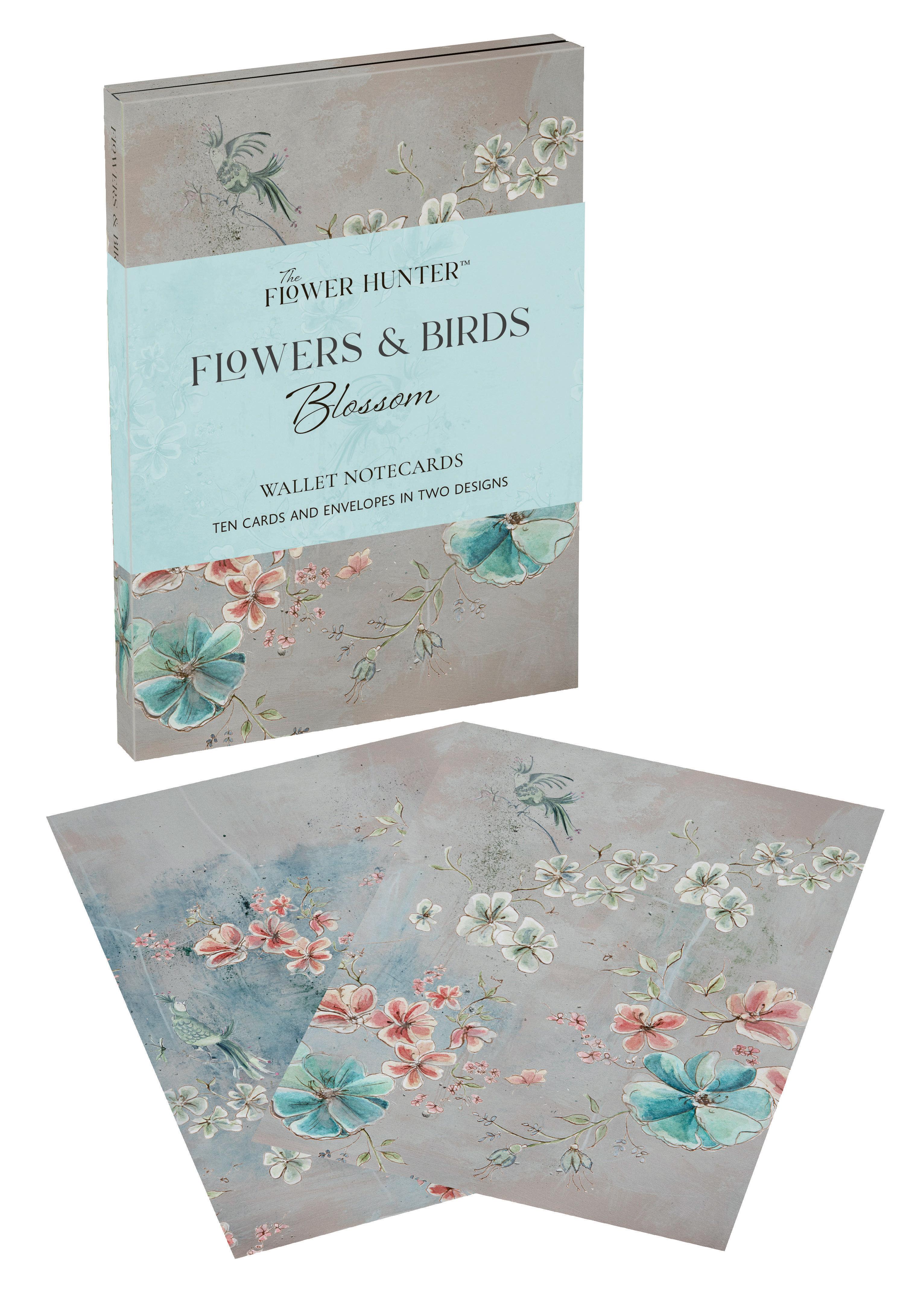 Vorderes Coverbild Flowers & Birds Blossom Wallet Notecards