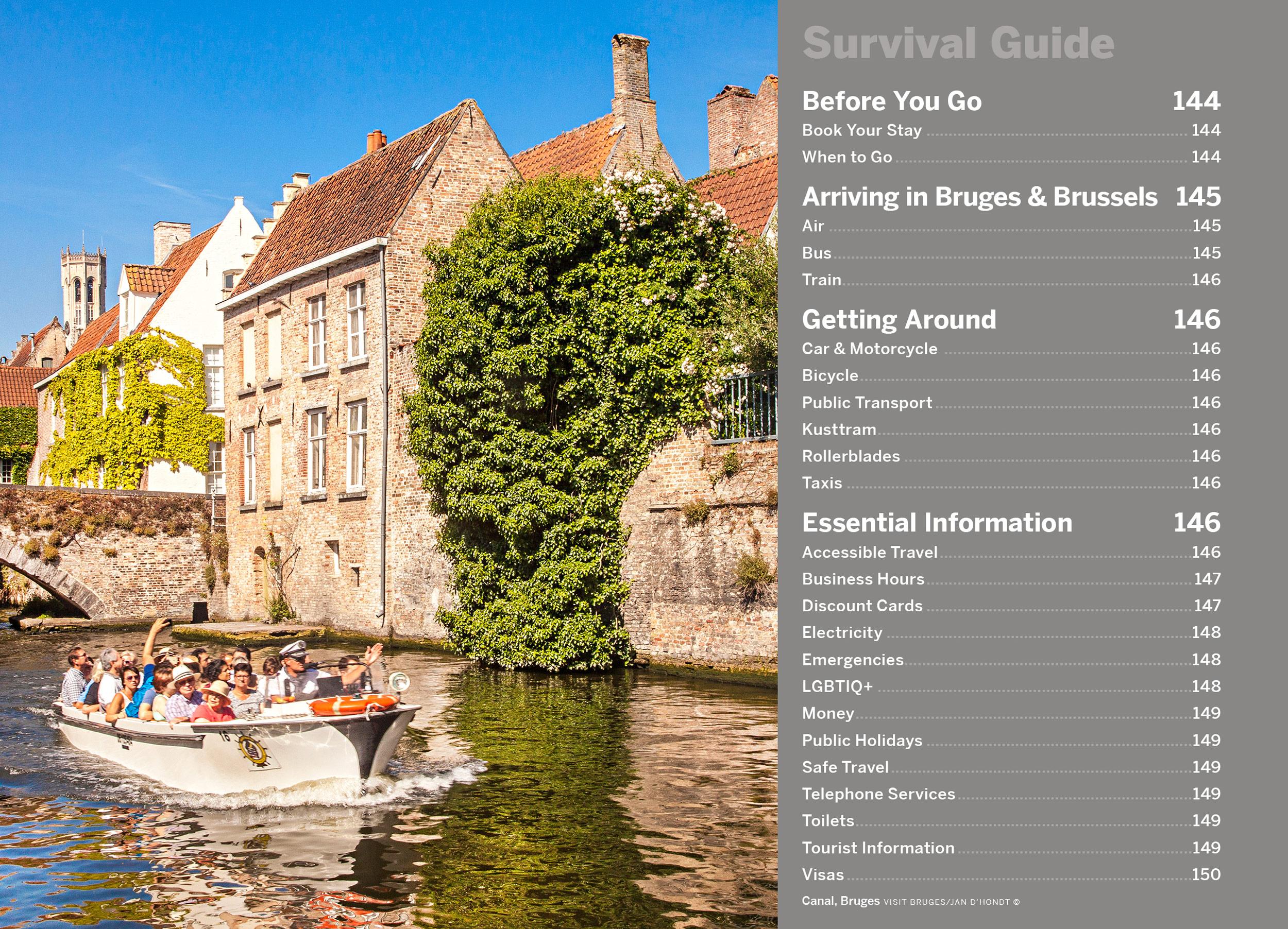 Beispielinhalt (Bild) Lonely Planet Pocket Bruges & Brussels