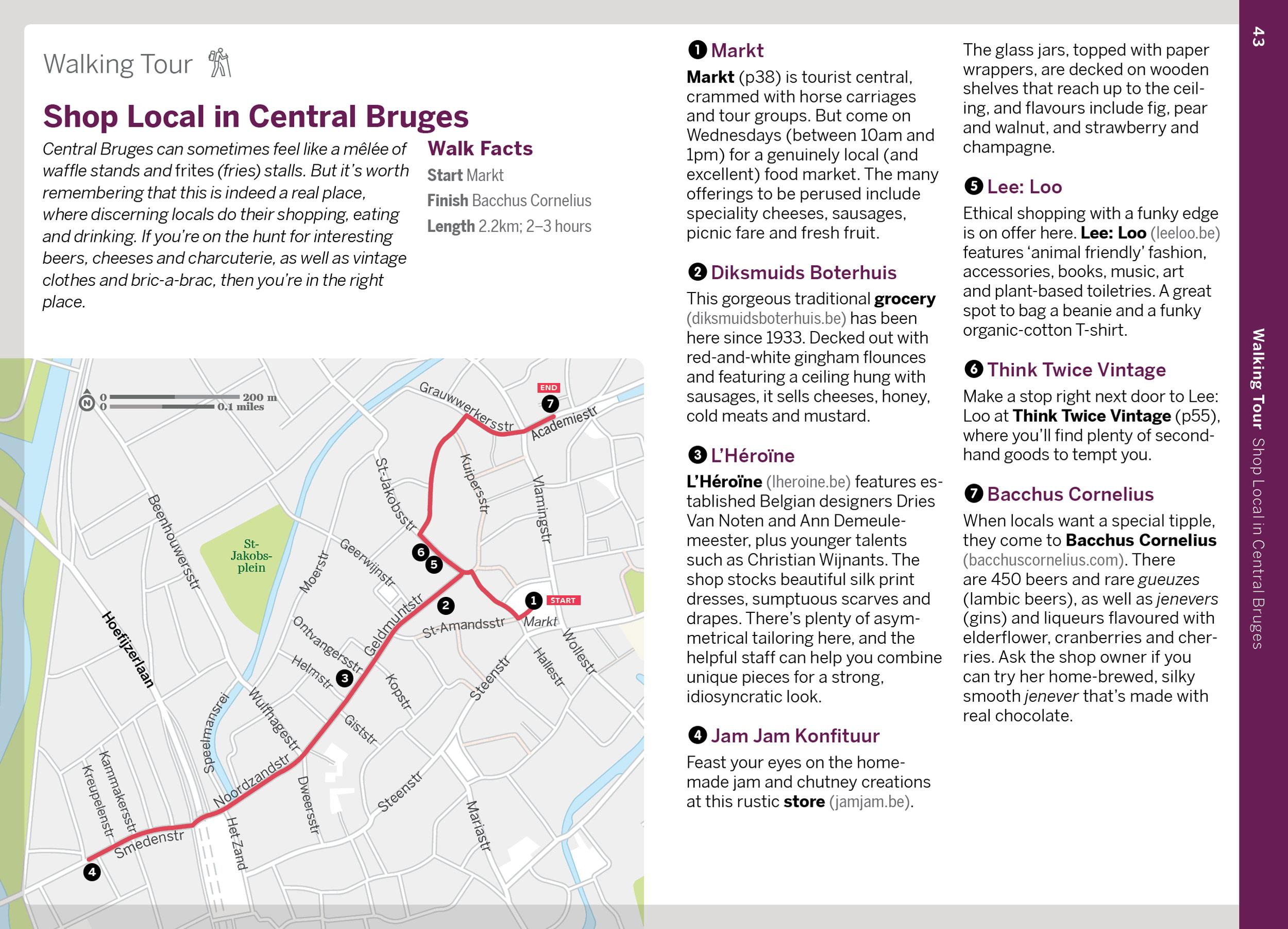 Beispielinhalt (Bild) Lonely Planet Pocket Bruges & Brussels
