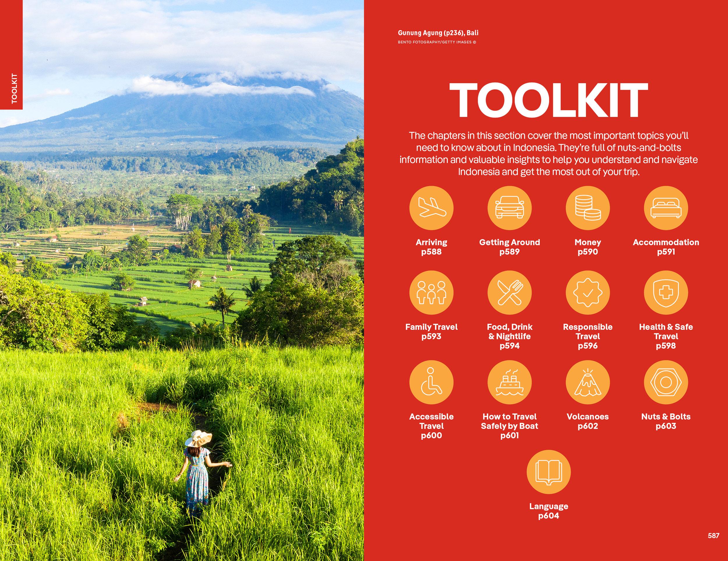 Beispielinhalt (Bild) Lonely Planet Indonesia