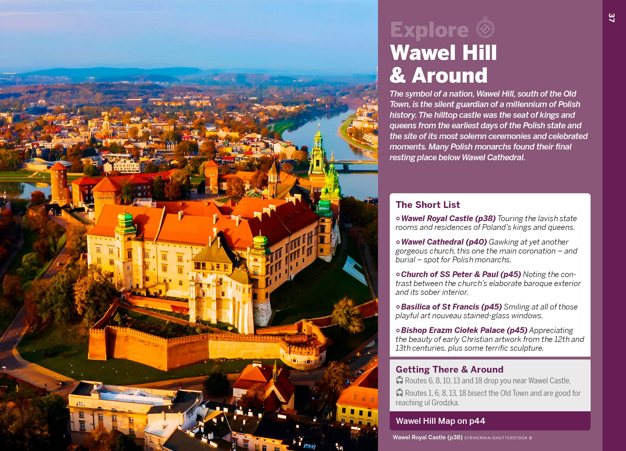 Beispielinhalt (Bild) Lonely Planet Pocket Krakow