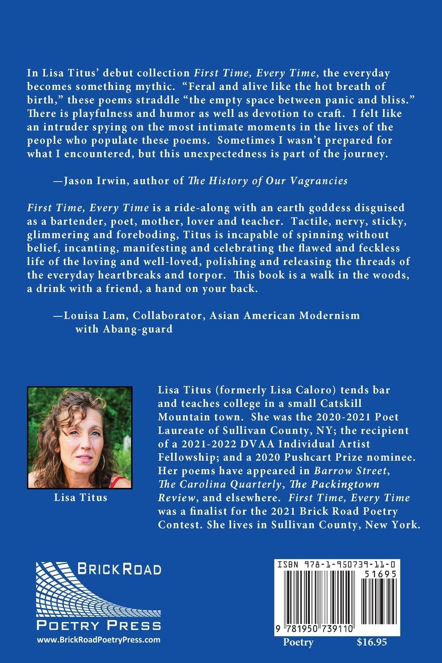 Rückseitencover First Time, Every Time