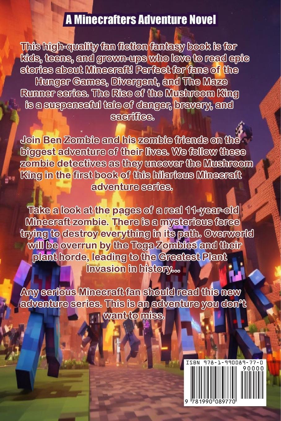 Rückseitencover Diary of a Minecraft Zombie