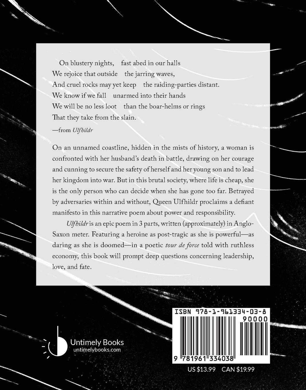 Rückseitencover Ulfhildr