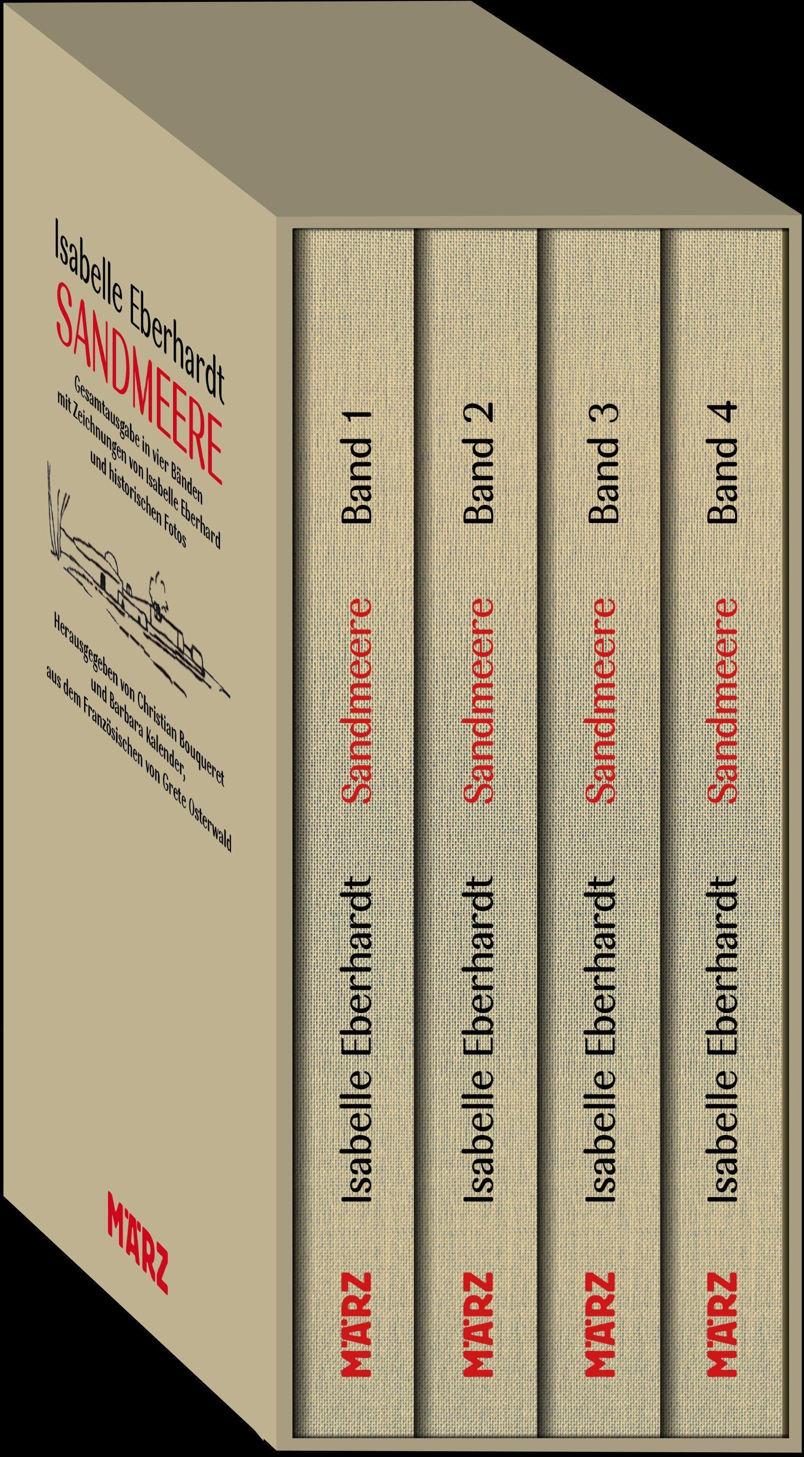 Vorderes Coverbild Sandmeere. 4 Bände im Schuber