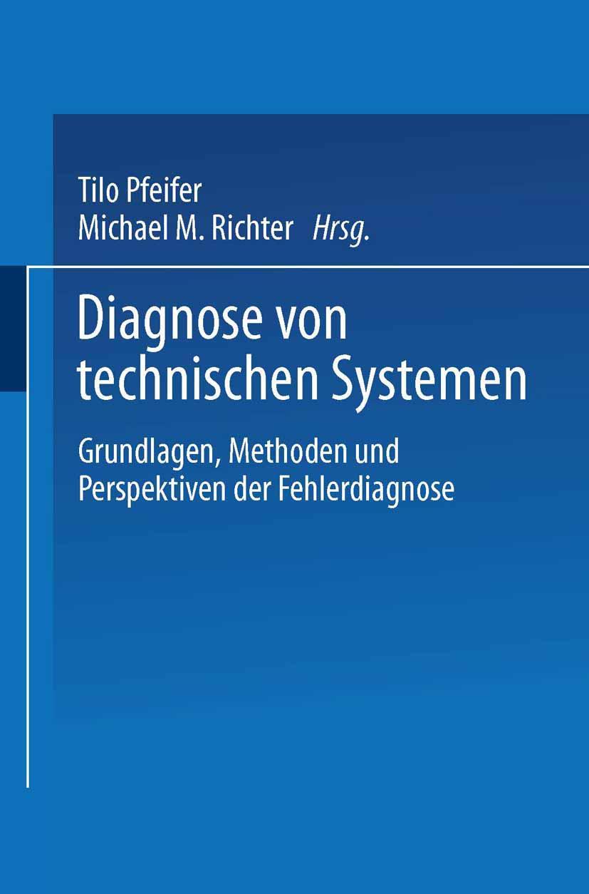 Vorderes Coverbild Diagnose von technischen Systemen