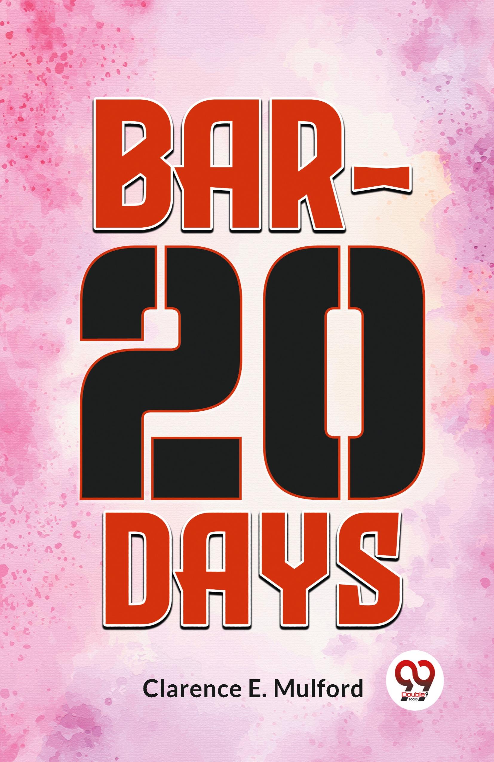Vorderes Coverbild Bar-20 Days