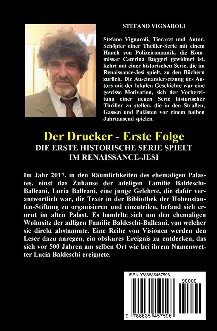 Rückseitencover Der Schatten des Glockenturms