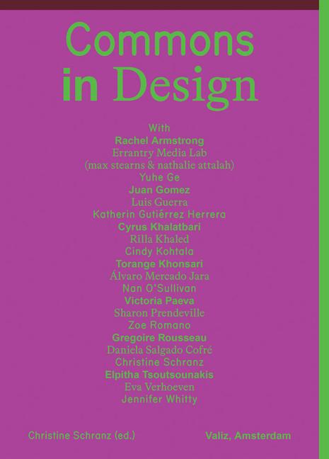 Vorderes Coverbild Commons in Design