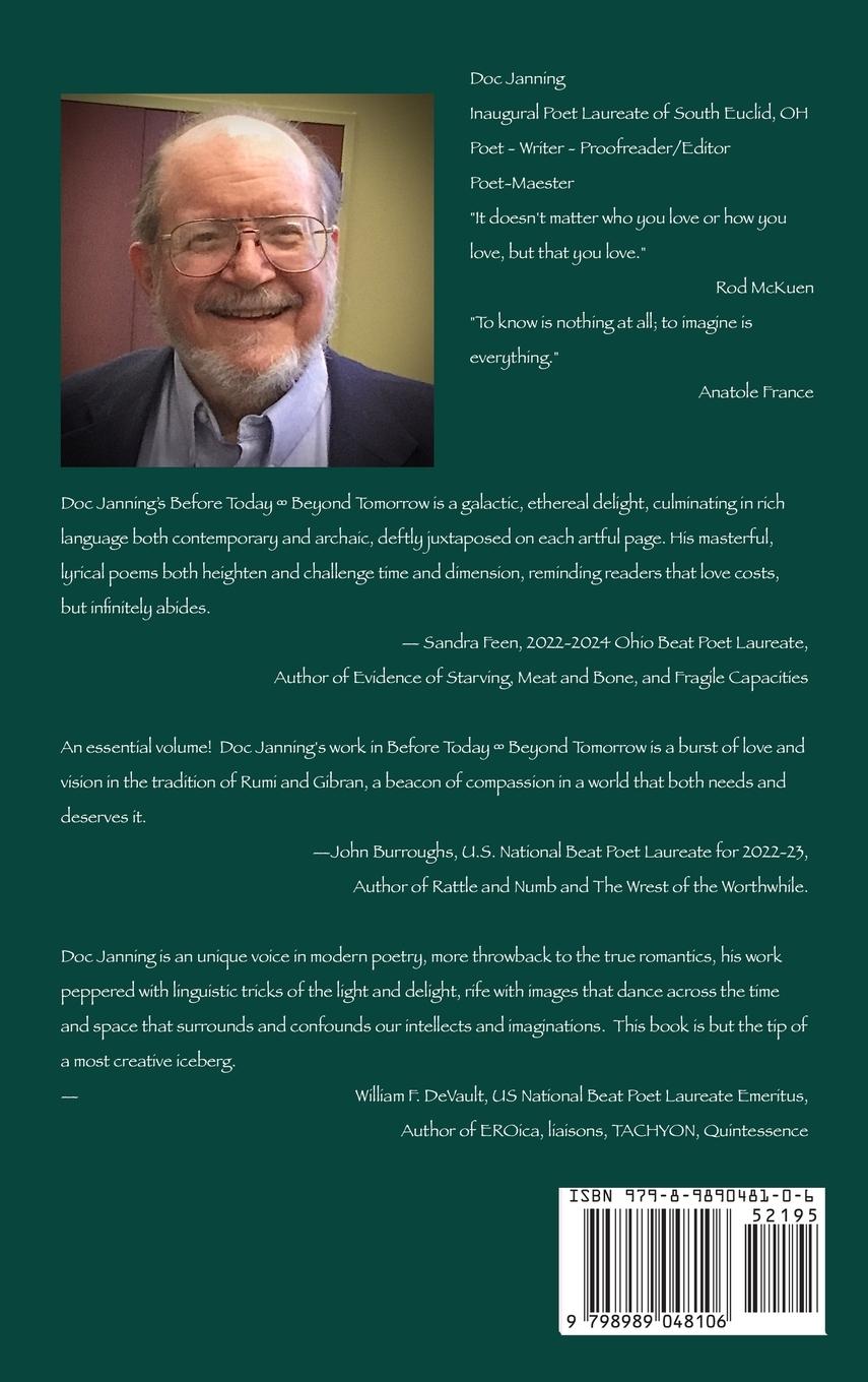 Rückseitencover Before Today - Beyond Tomorrow