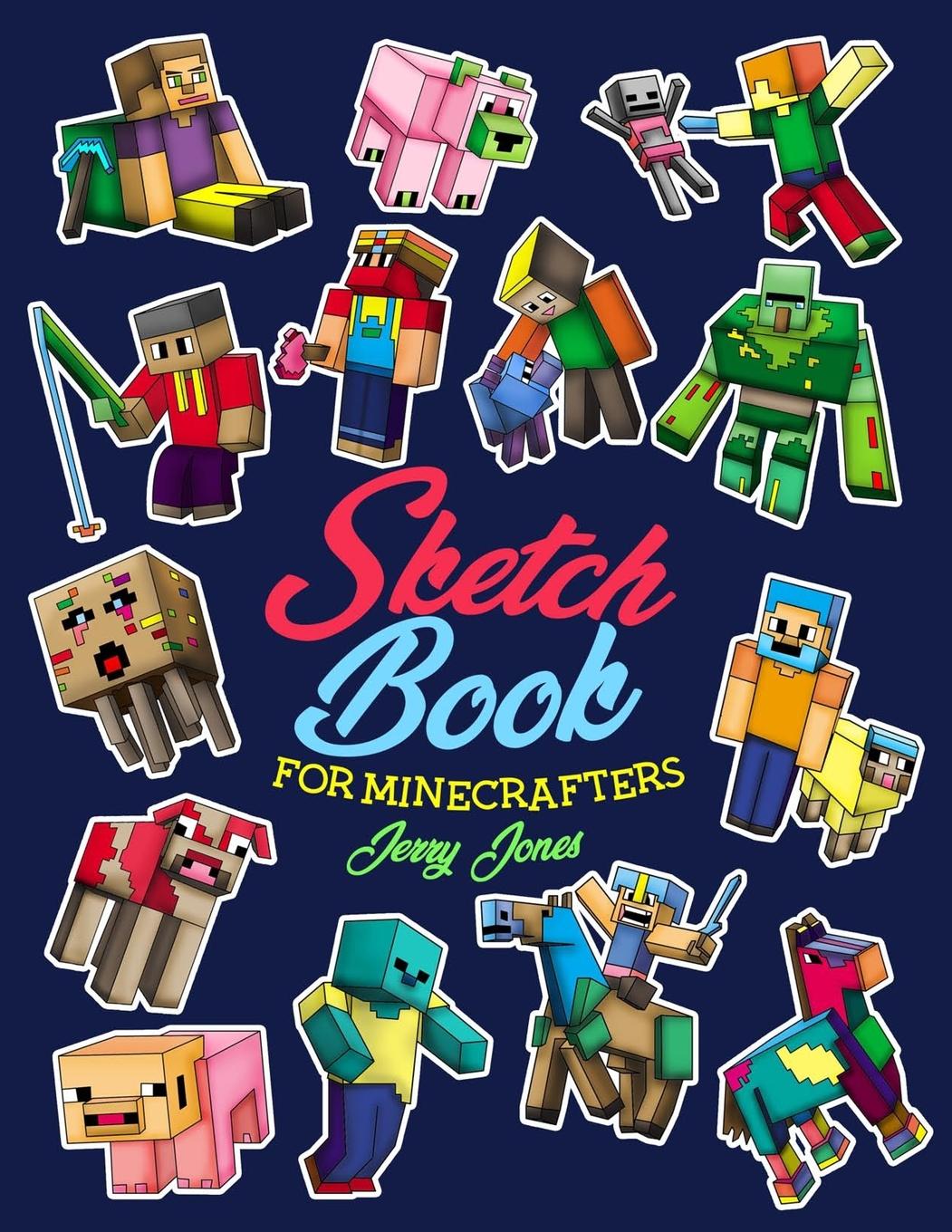 Vorderes Coverbild Sketch Book for Minecrafters