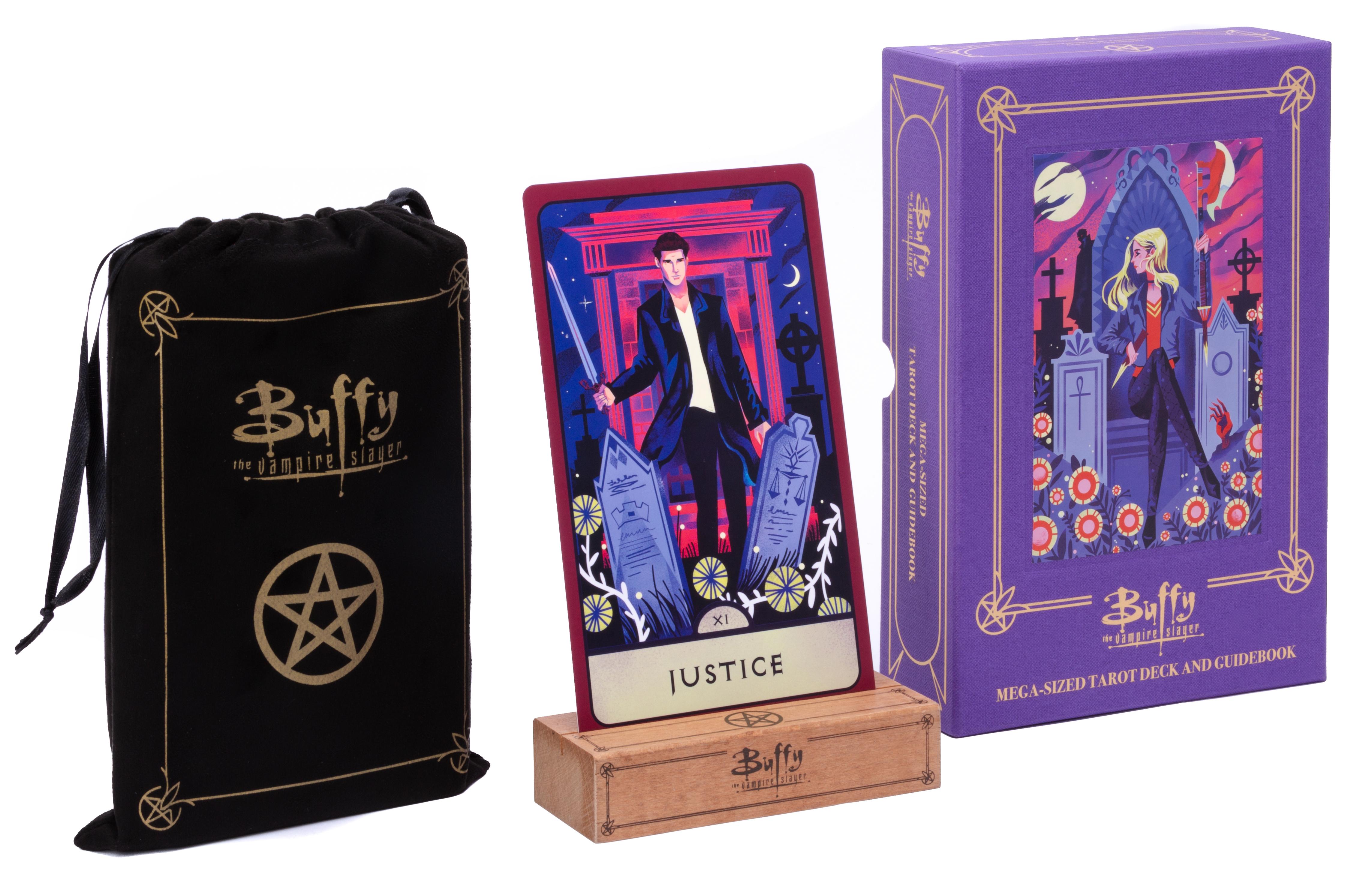 Vorderes Coverbild Buffy the Vampire Slayer Mega-Sized Tarot Deck and Guidebook