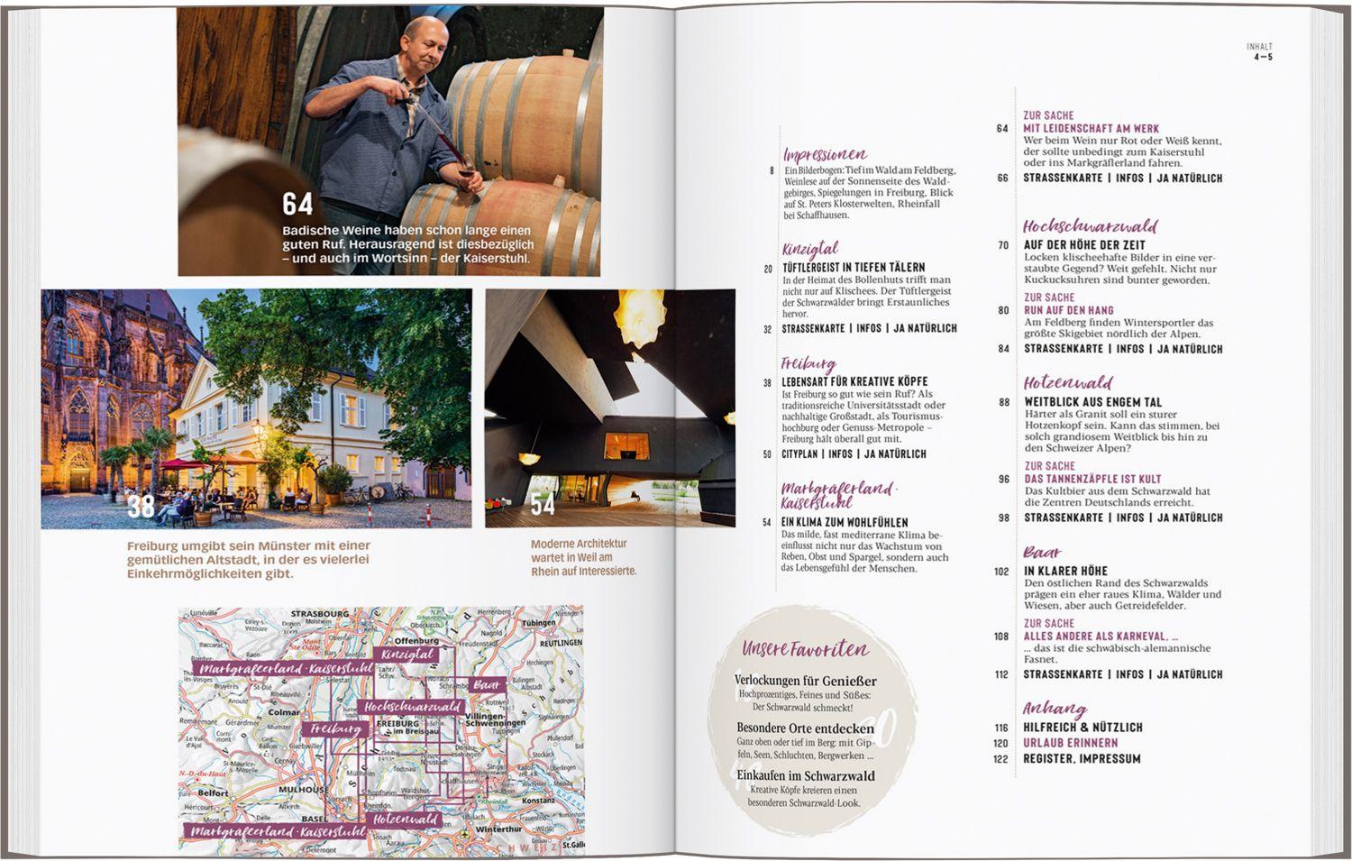 Beispielinhalt (Bild) DUMONT Bildatlas Schwarzwald Süden