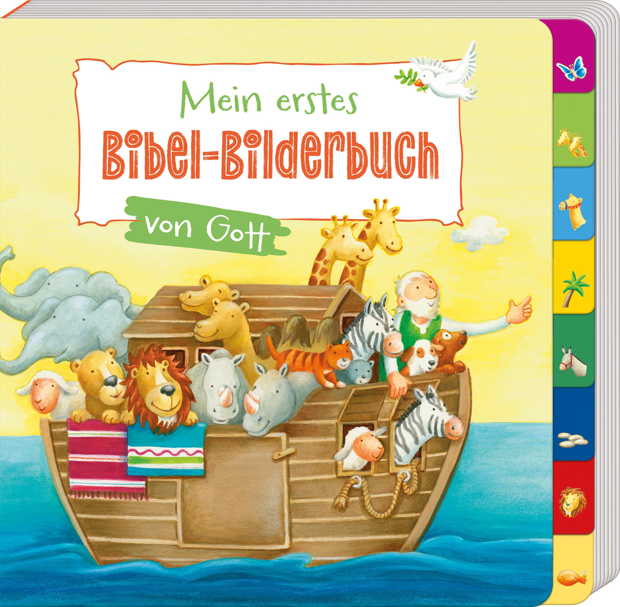 Vorderes Coverbild Mein erstes Bibel-Bilderbuch von Gott