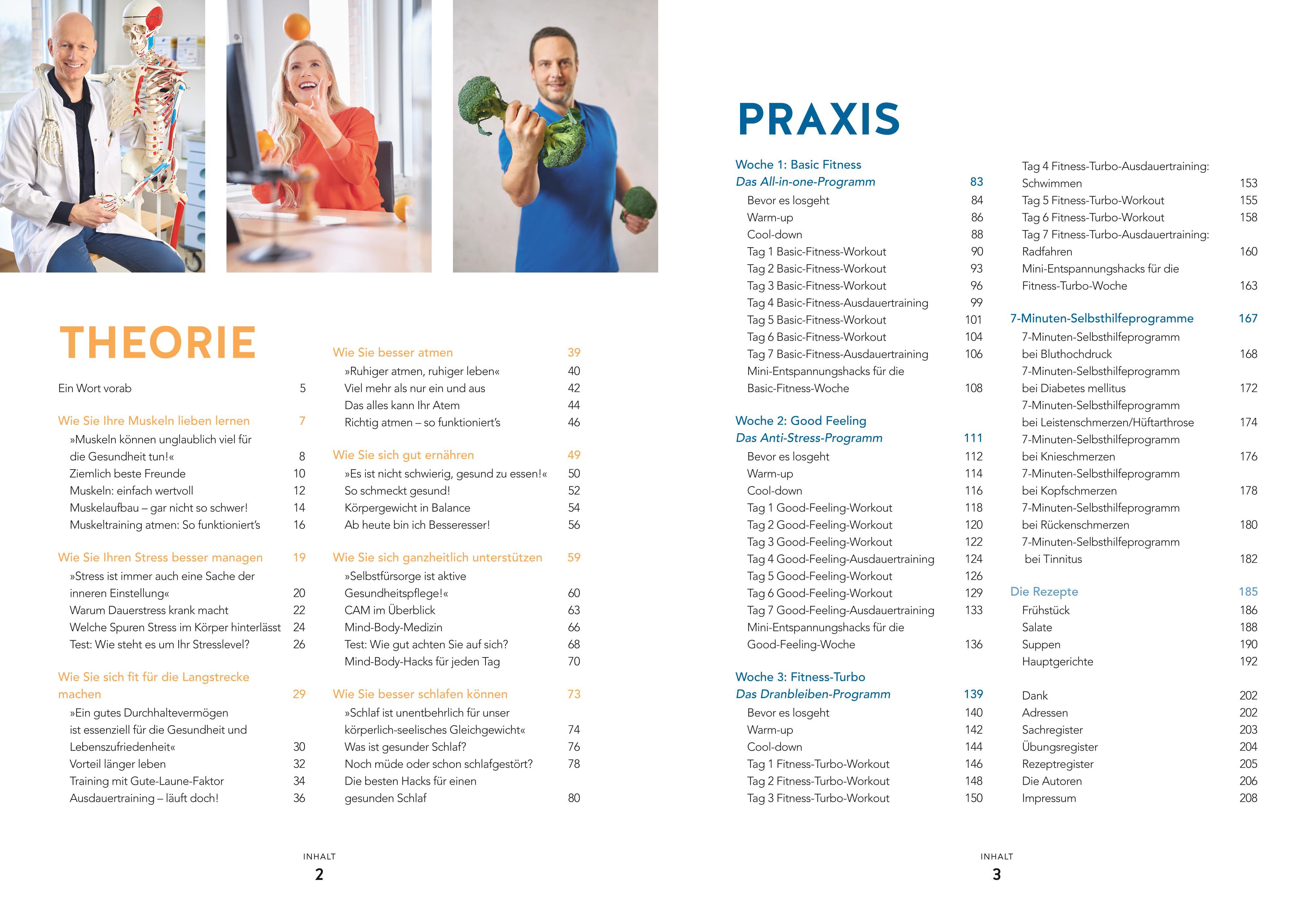 Beispielinhalt (Bild) Die Bewegungs-Docs - Unser Programm für mehr Gesundheit und Leichtigkeit