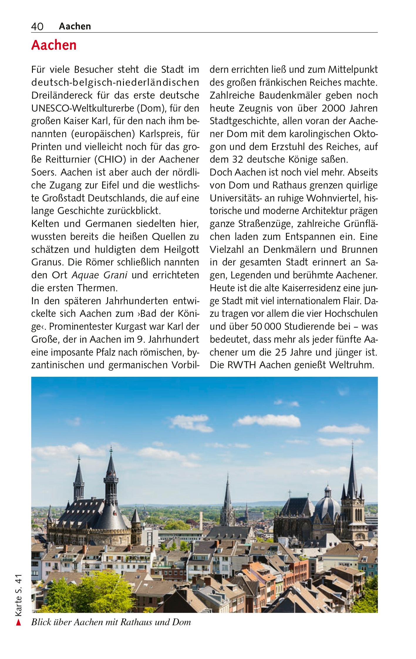 Beispielinhalt (Bild) TRESCHER Reiseführer Eifel