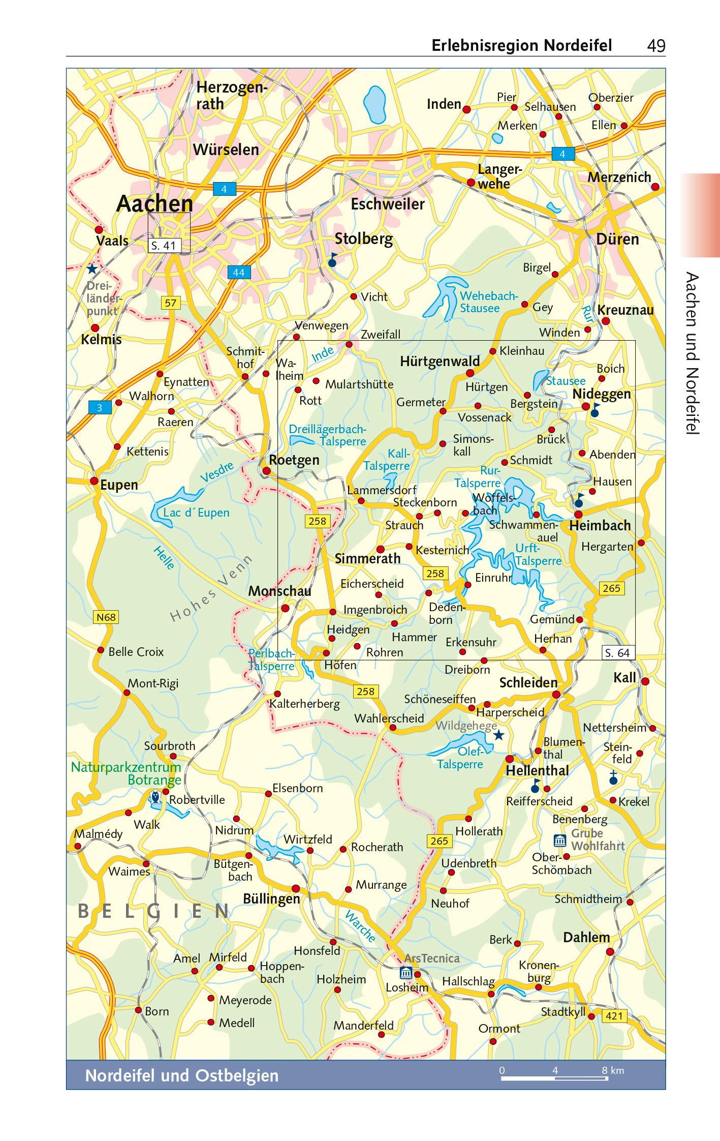 Beispielinhalt (Bild) TRESCHER Reiseführer Eifel