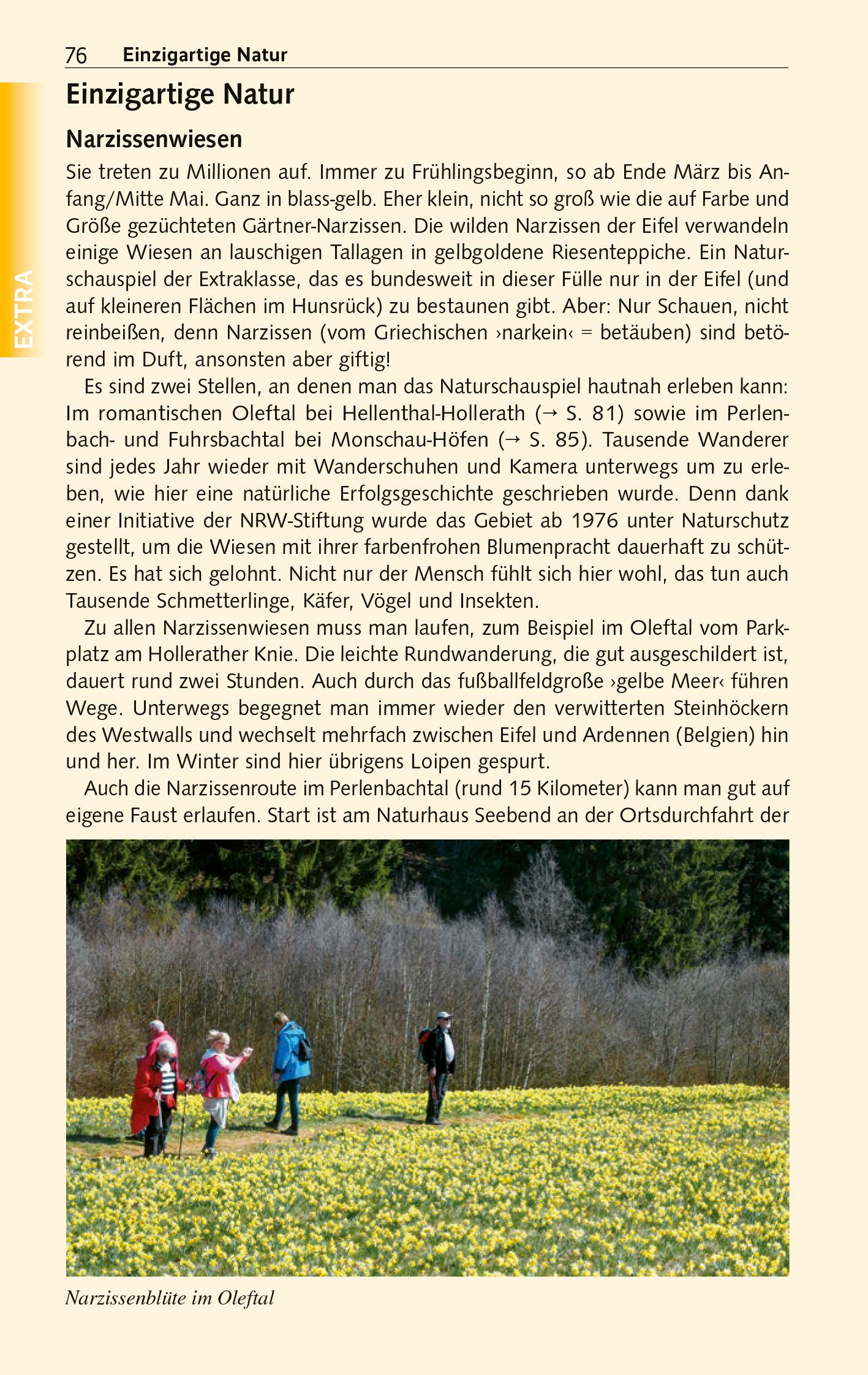 Beispielinhalt (Bild) TRESCHER Reiseführer Eifel