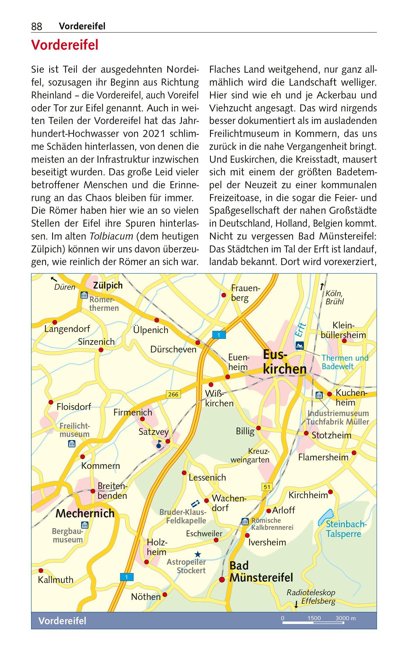 Beispielinhalt (Bild) TRESCHER Reiseführer Eifel