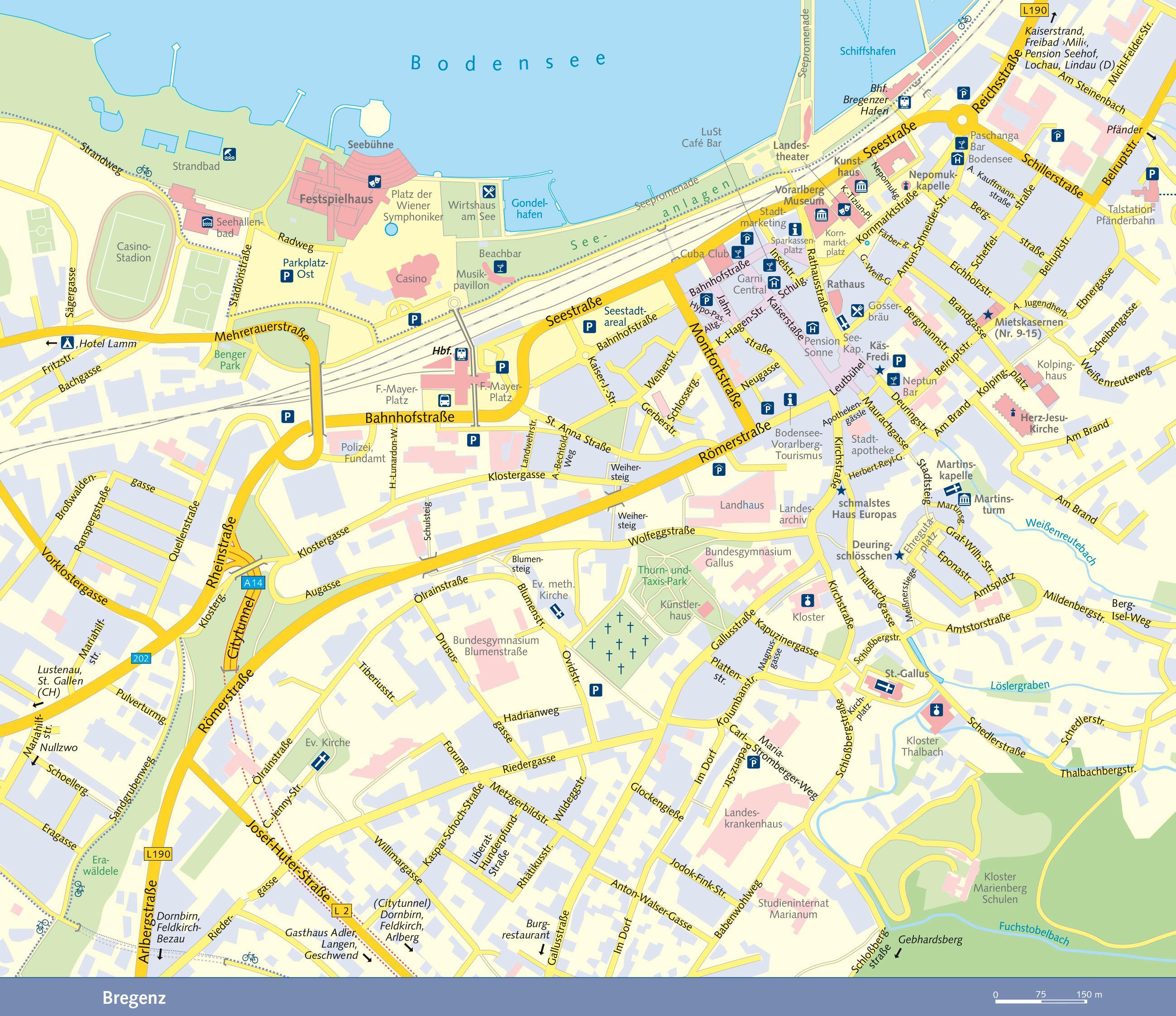 Beispielinhalt (Bild) TRESCHER Reiseführer Vorarlberg