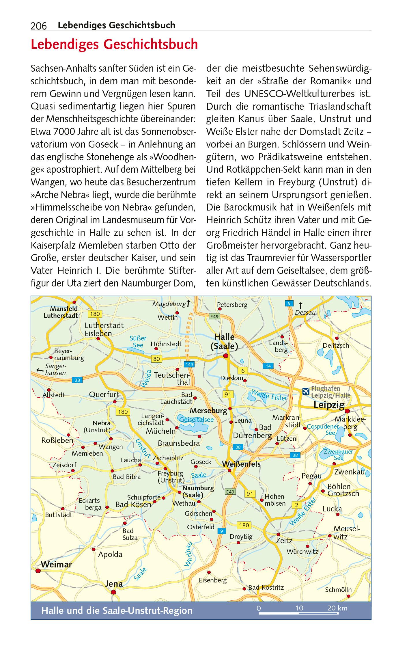 Beispielinhalt (Bild) TRESCHER Reiseführer Sachsen-Anhalt