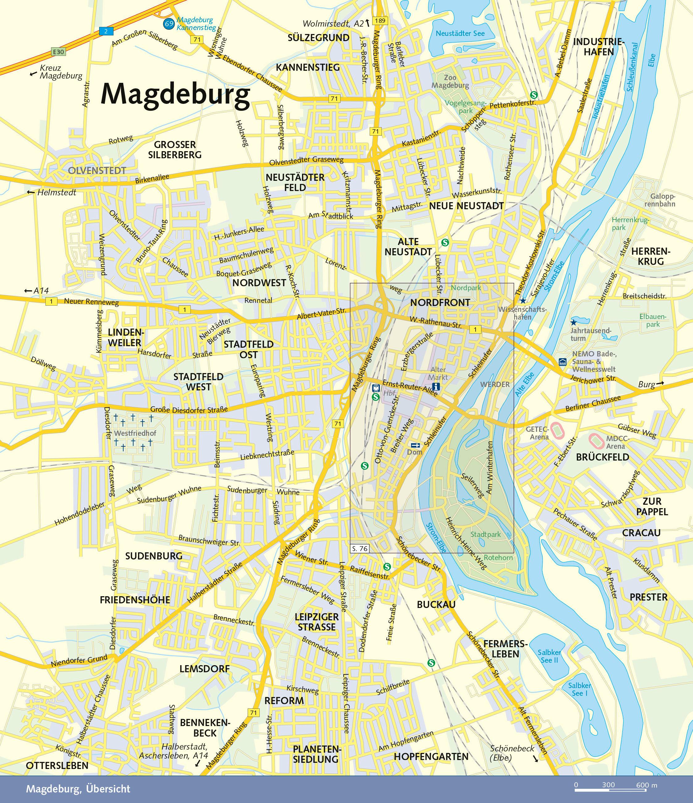 Beispielinhalt (Bild) TRESCHER Reiseführer Sachsen-Anhalt