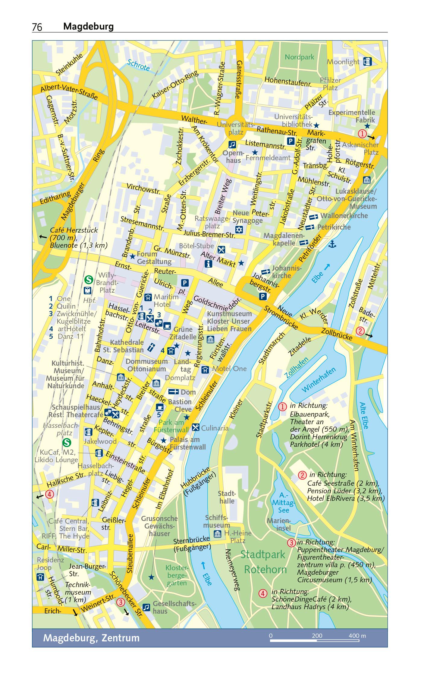 Beispielinhalt (Bild) TRESCHER Reiseführer Sachsen-Anhalt