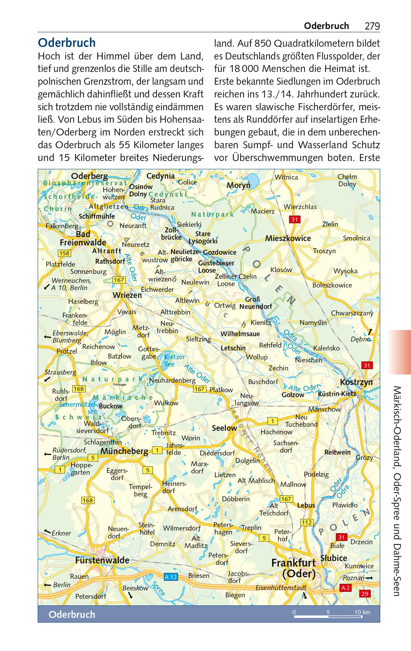 Beispielinhalt (Bild) TRESCHER Reiseführer Brandenburg