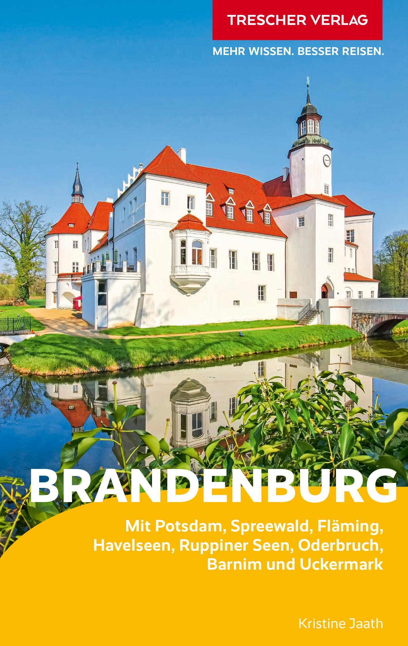 Vorderes Coverbild TRESCHER Reiseführer Brandenburg
