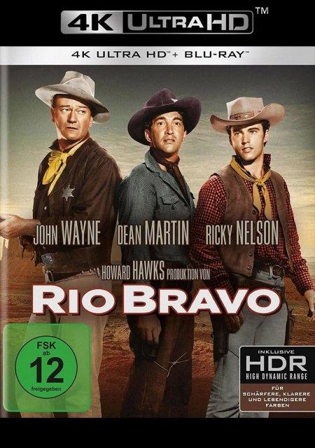 Vorderes Coverbild Rio Bravo. (4K Ultra HD)