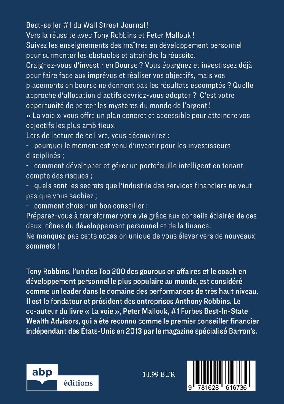 Rückseitencover La voie