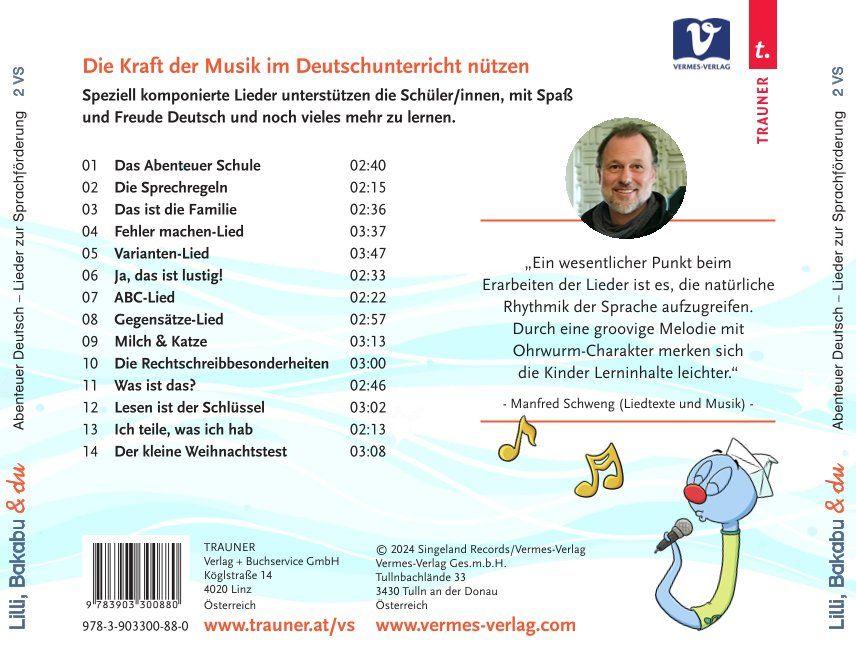 Beispielinhalt (Bild) Lilli, Bakabu & du