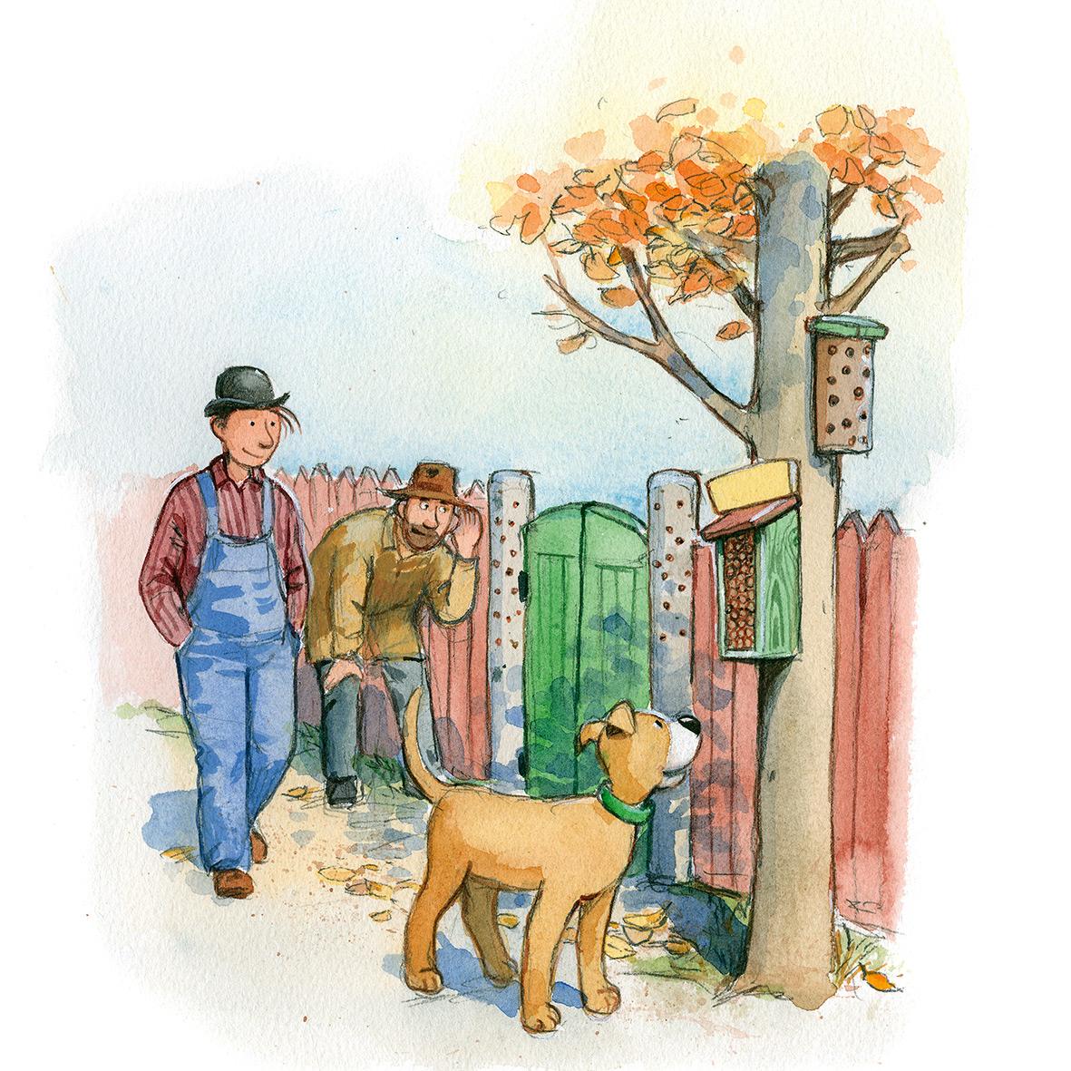 Beispielinhalt (Bild) Willy Werkel und der Zeppelin Brummelhummel