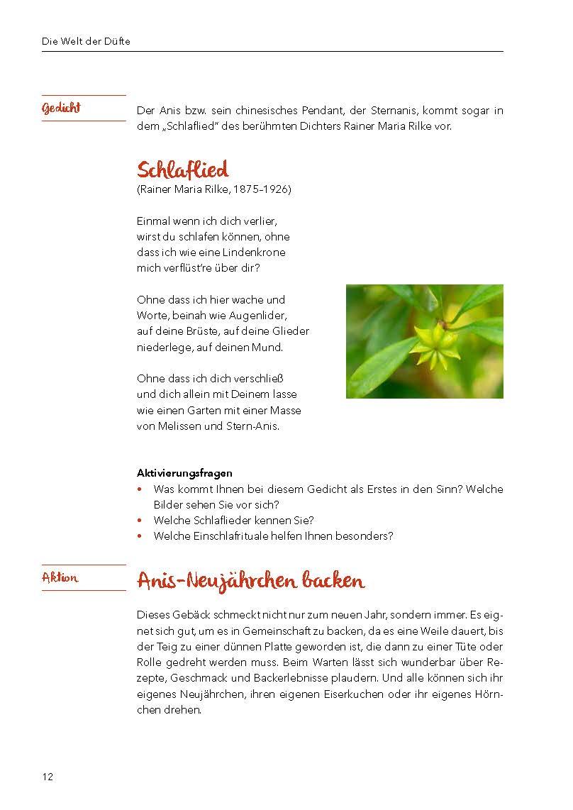 Beispielinhalt (Bild) Die Welt der Düfte - Geschichten und Aktivierungen für Senioren - auch mit Demenz