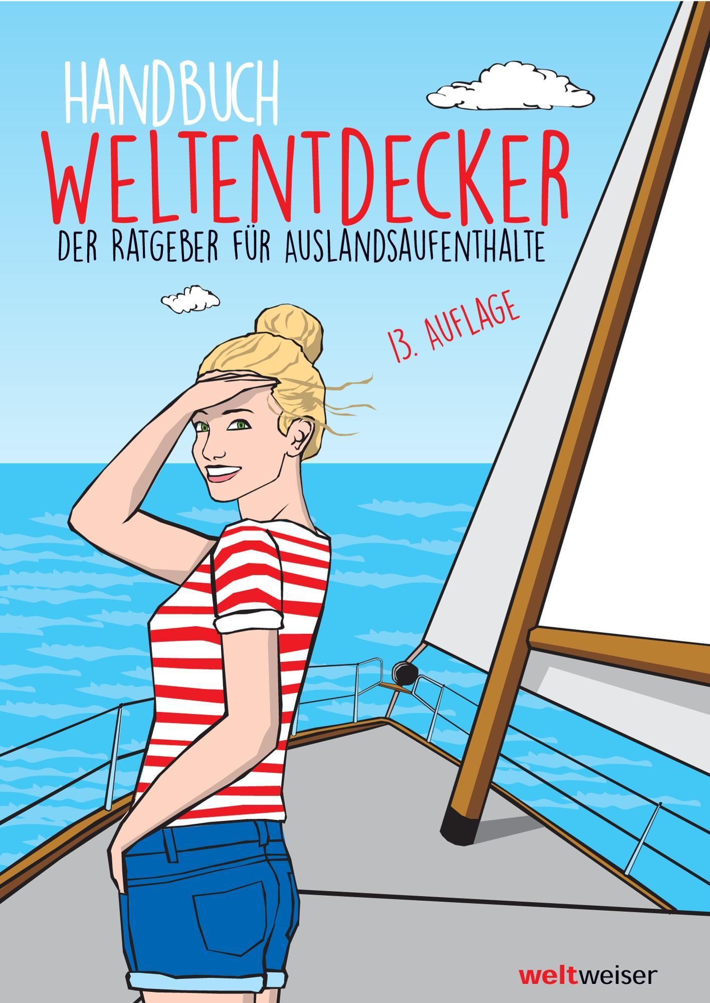 Vorderes Coverbild Handbuch Weltentdecker. Der Ratgeber für Auslandsaufenthalte
