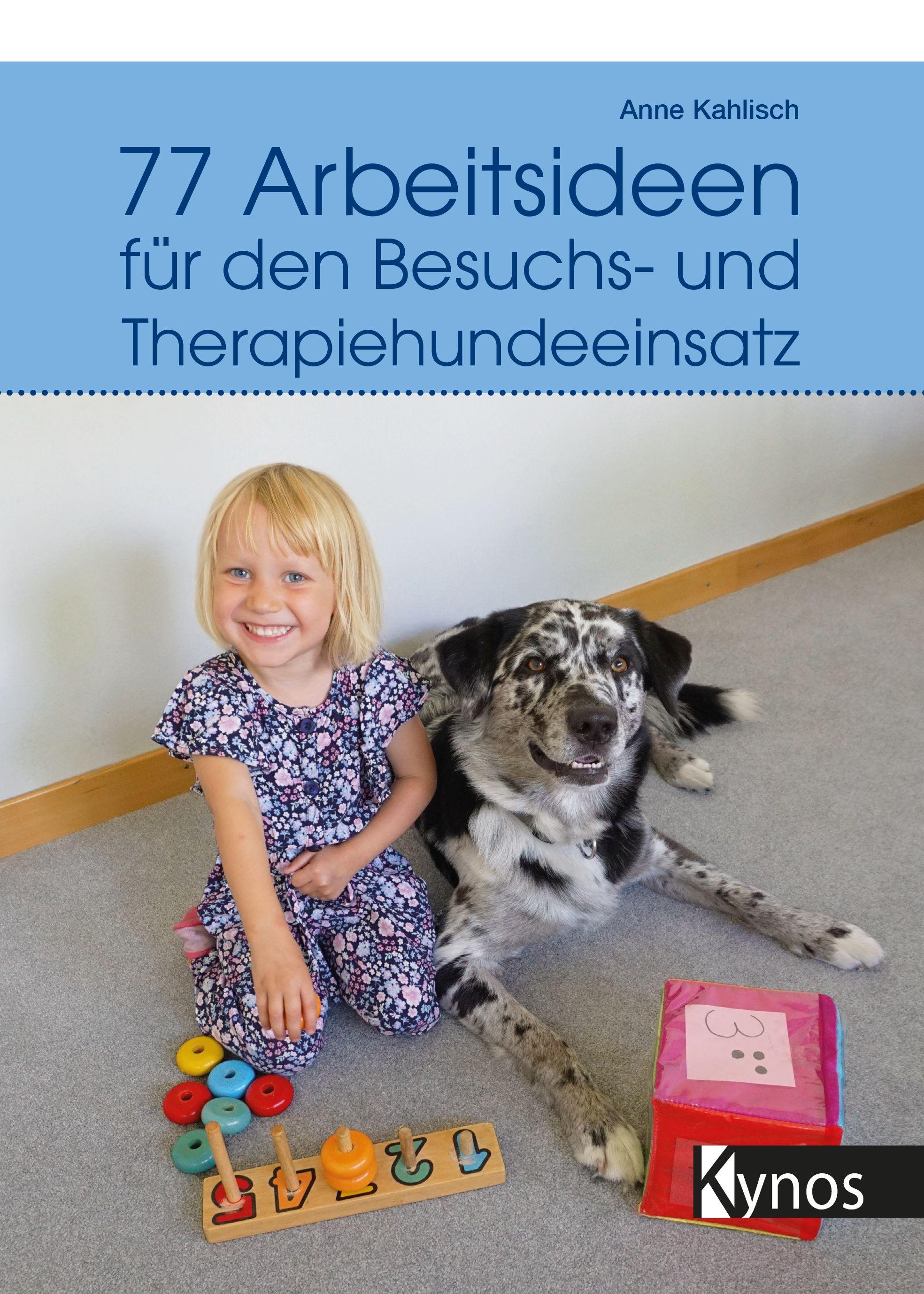 Vorderes Coverbild 77 Arbeitsideen für den Besuch- und Therapiehundeeinsatz