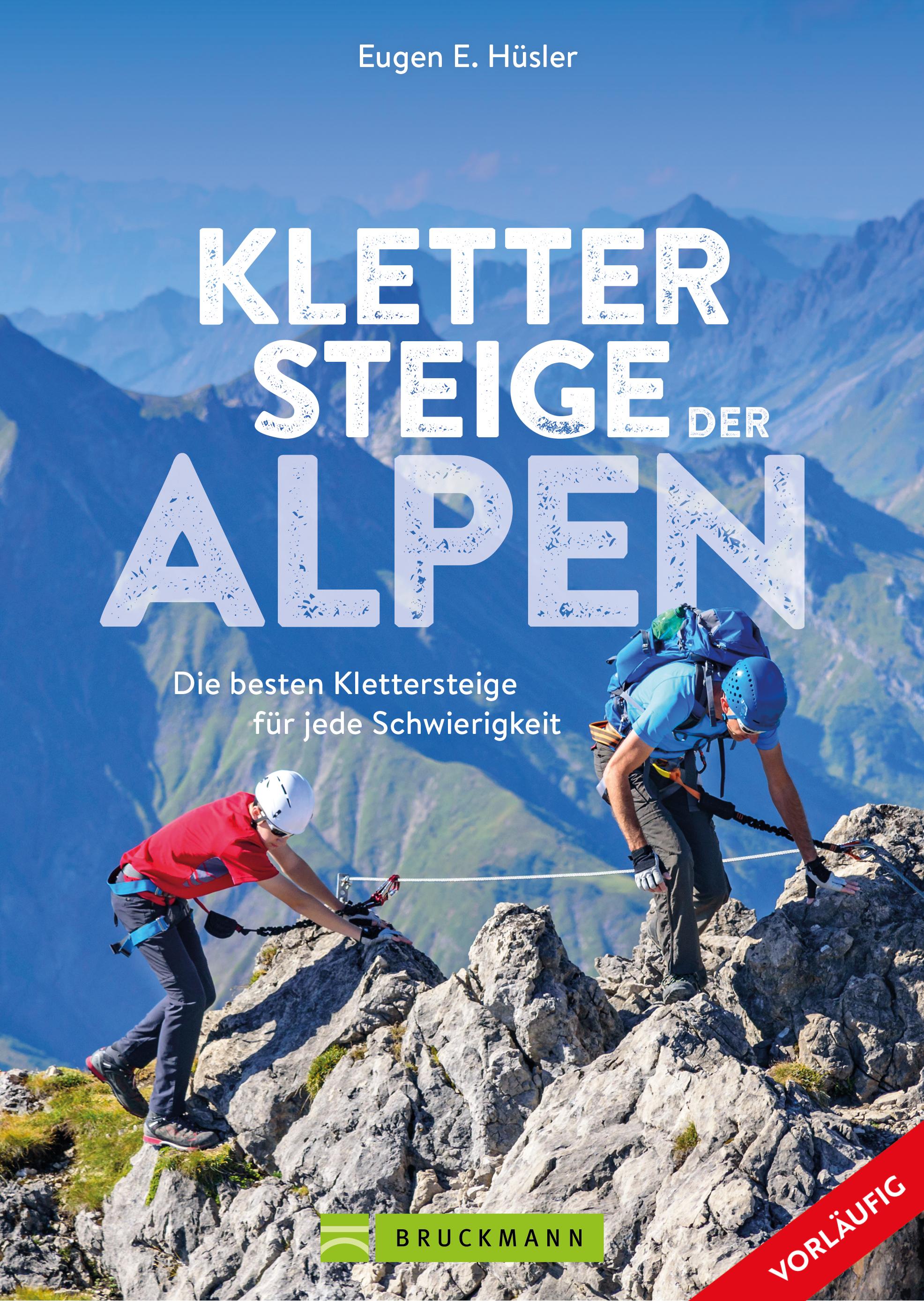 Vorderes Coverbild Klettersteige der Alpen