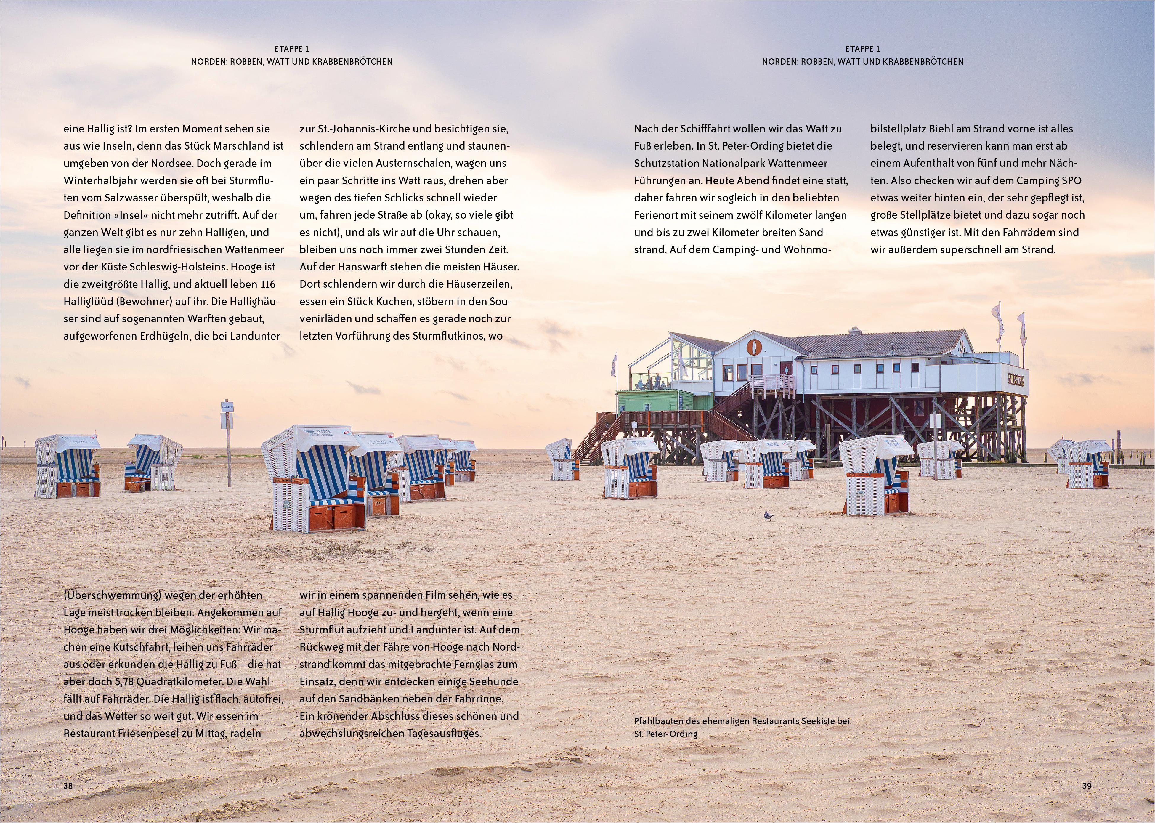 Beispielinhalt (Bild) On the Road Mit dem Campervan durch Deutschland