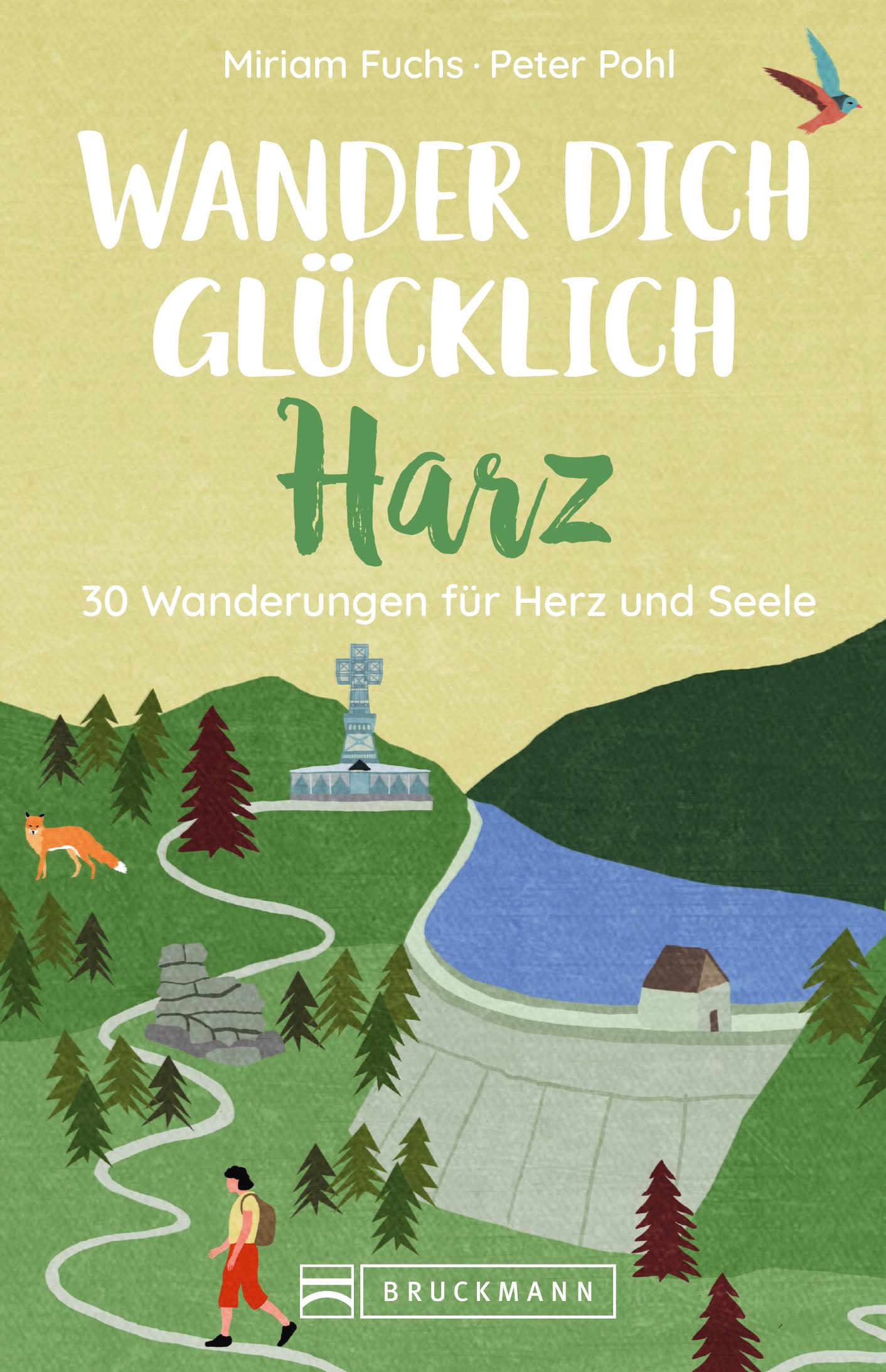Vorderes Coverbild Wander dich glücklich - Harz