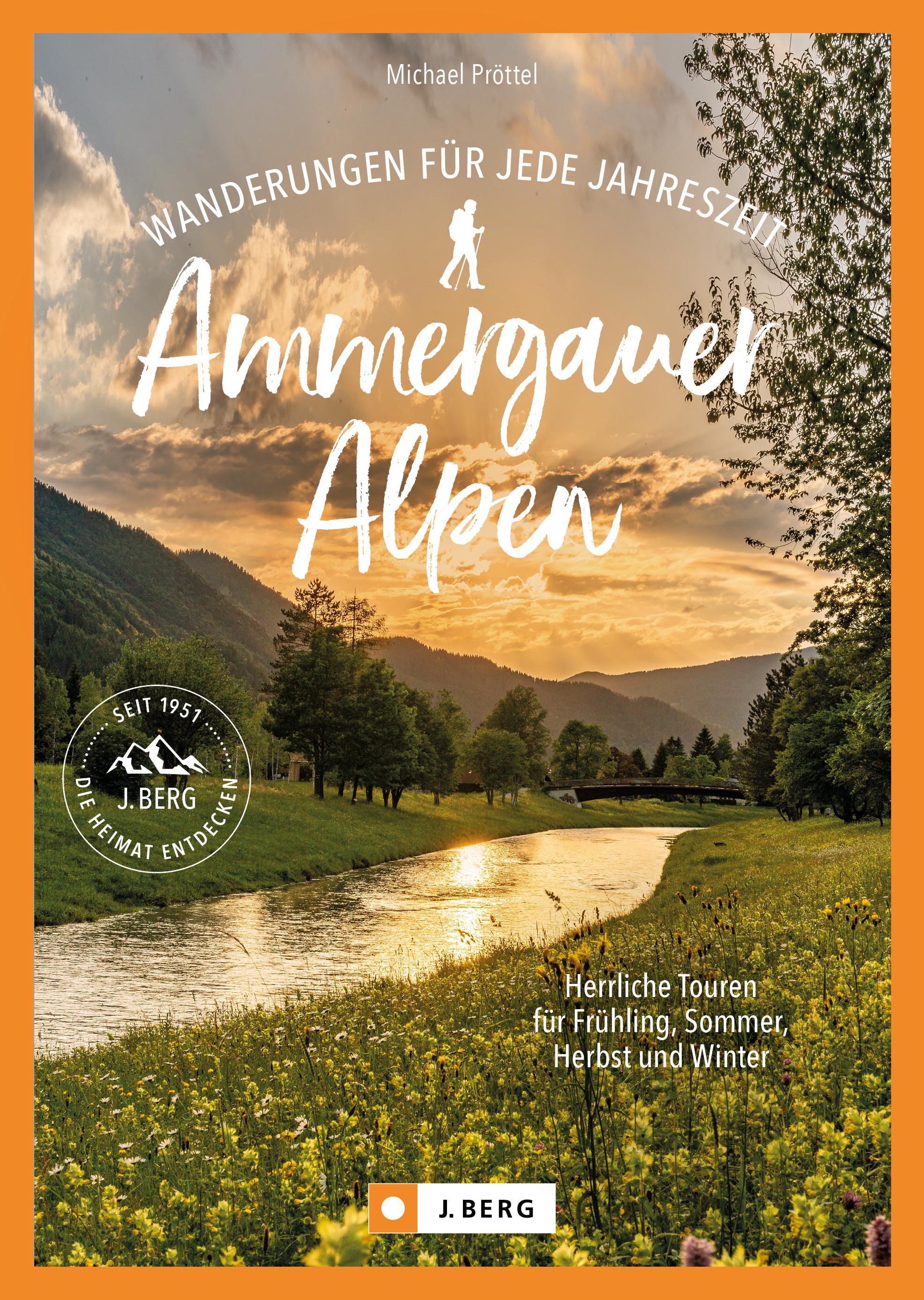 Vorderes Coverbild Wanderungen für jede Jahreszeit Ammergauer Alpen
