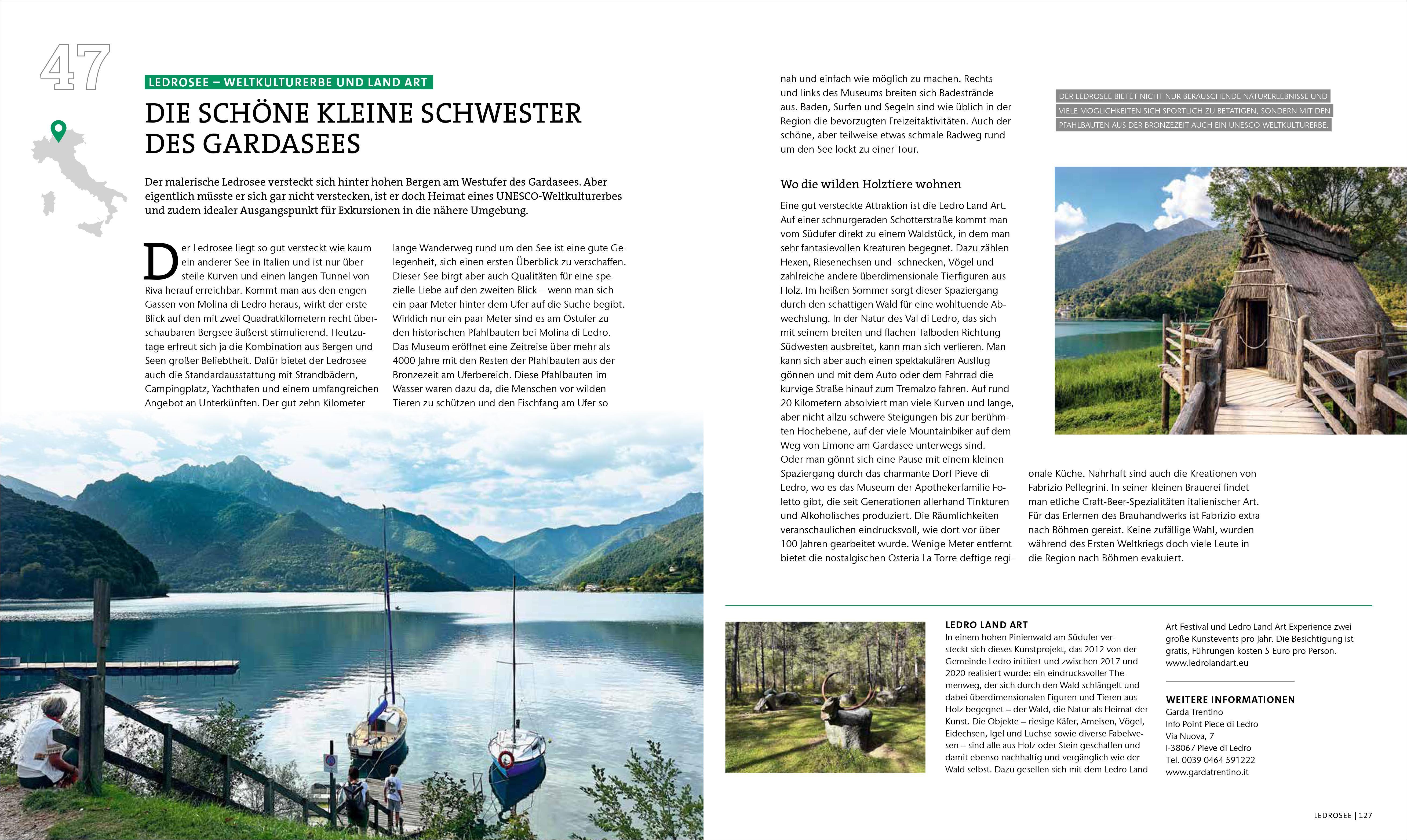 Beispielinhalt (Bild) Secret Places Alpen mit dem Wohnmobil