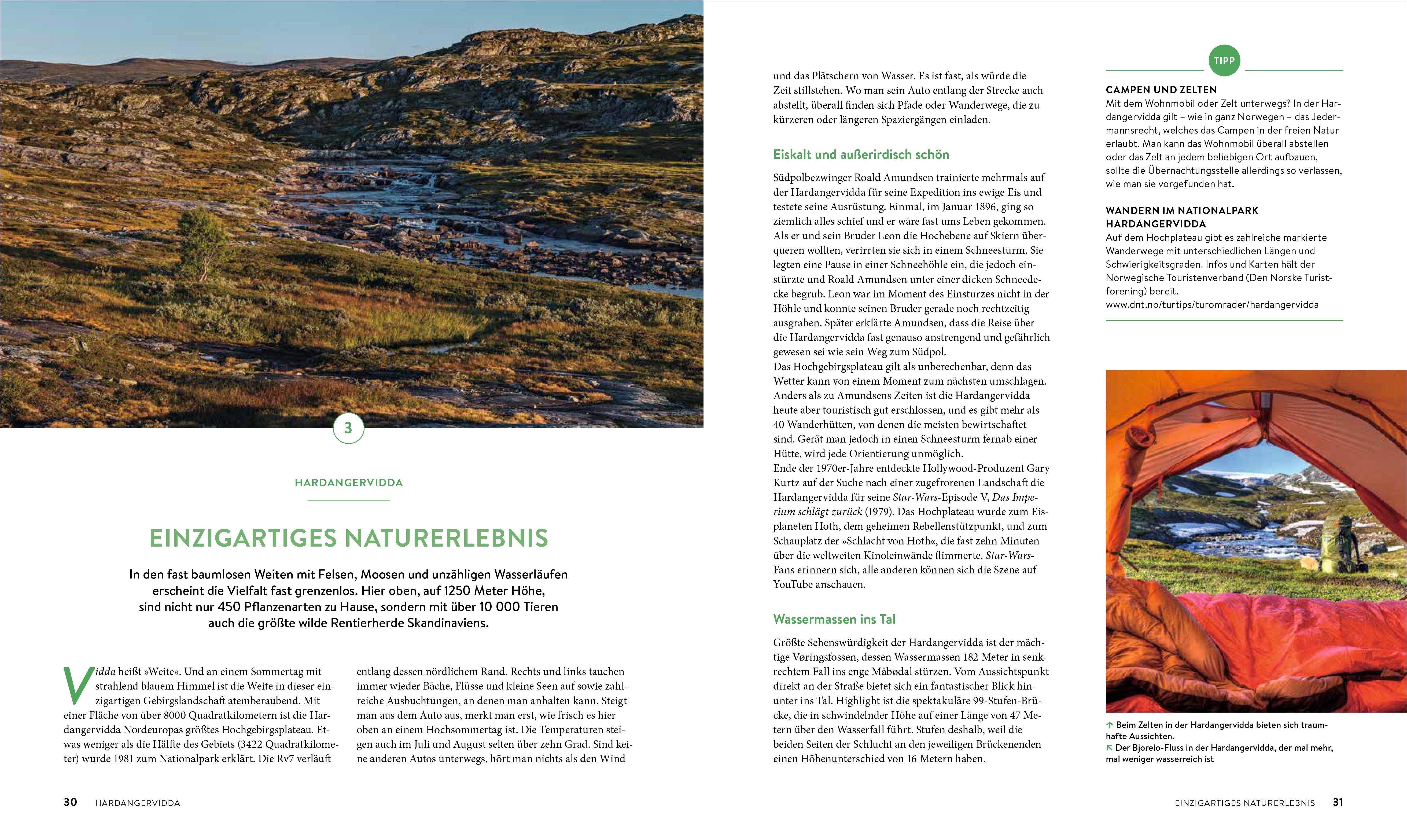 Beispielinhalt (Bild) Roadtrips Norwegen