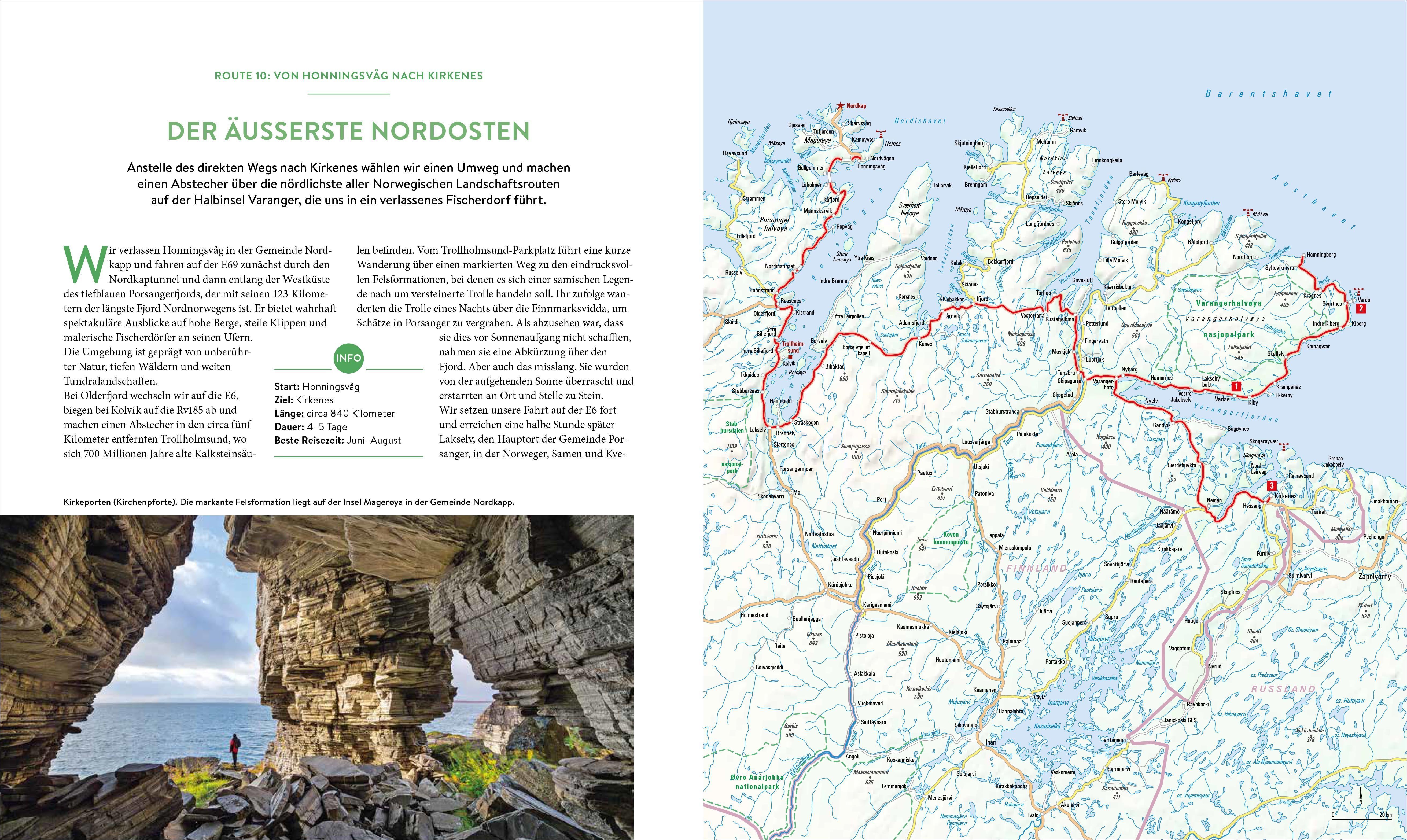 Beispielinhalt (Bild) Roadtrips Norwegen