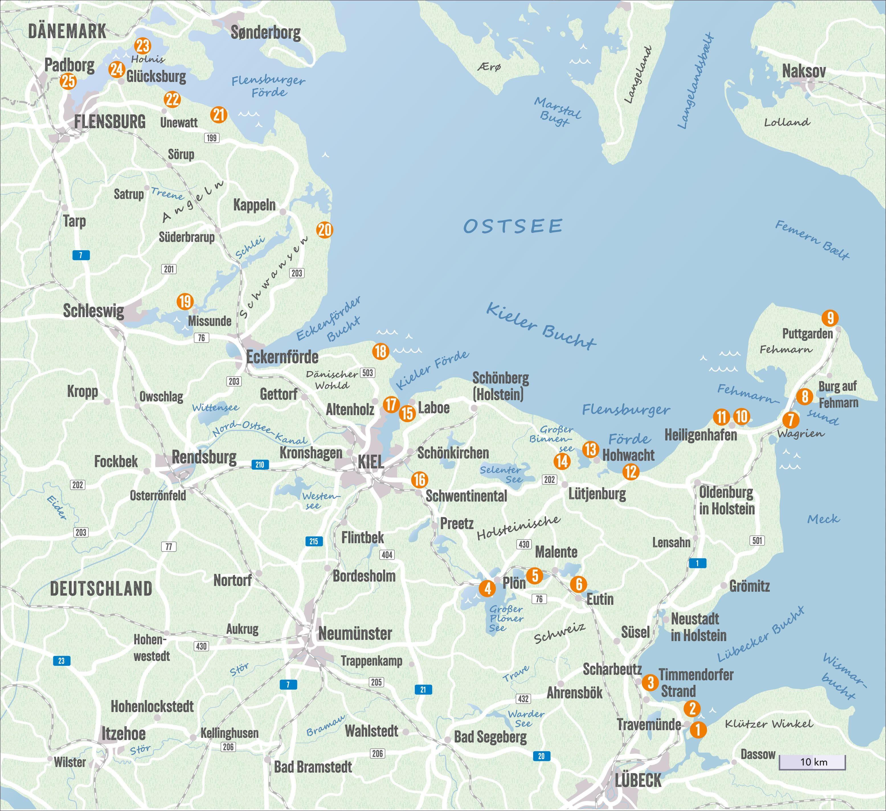 Beispielinhalt (Bild) Wanderträume Ostseeküste