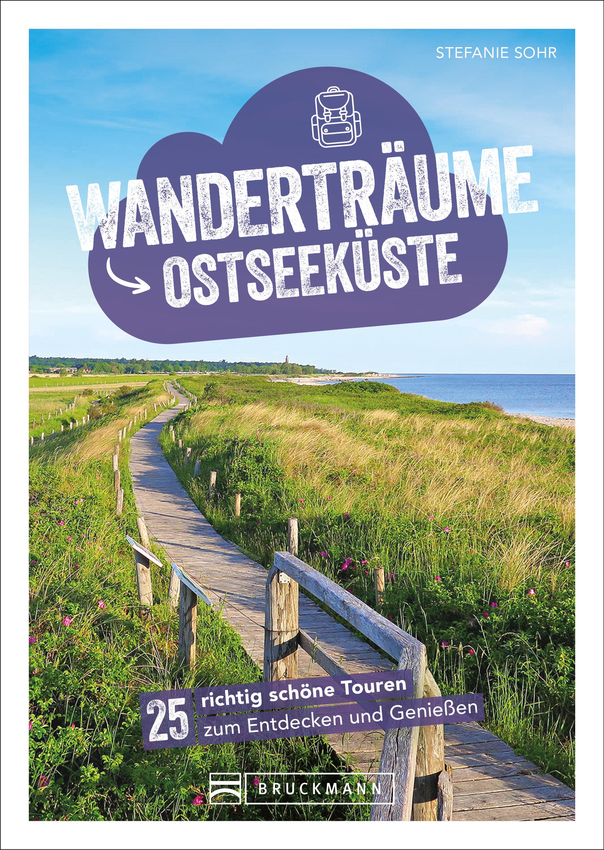 Vorderes Coverbild Wanderträume Ostseeküste