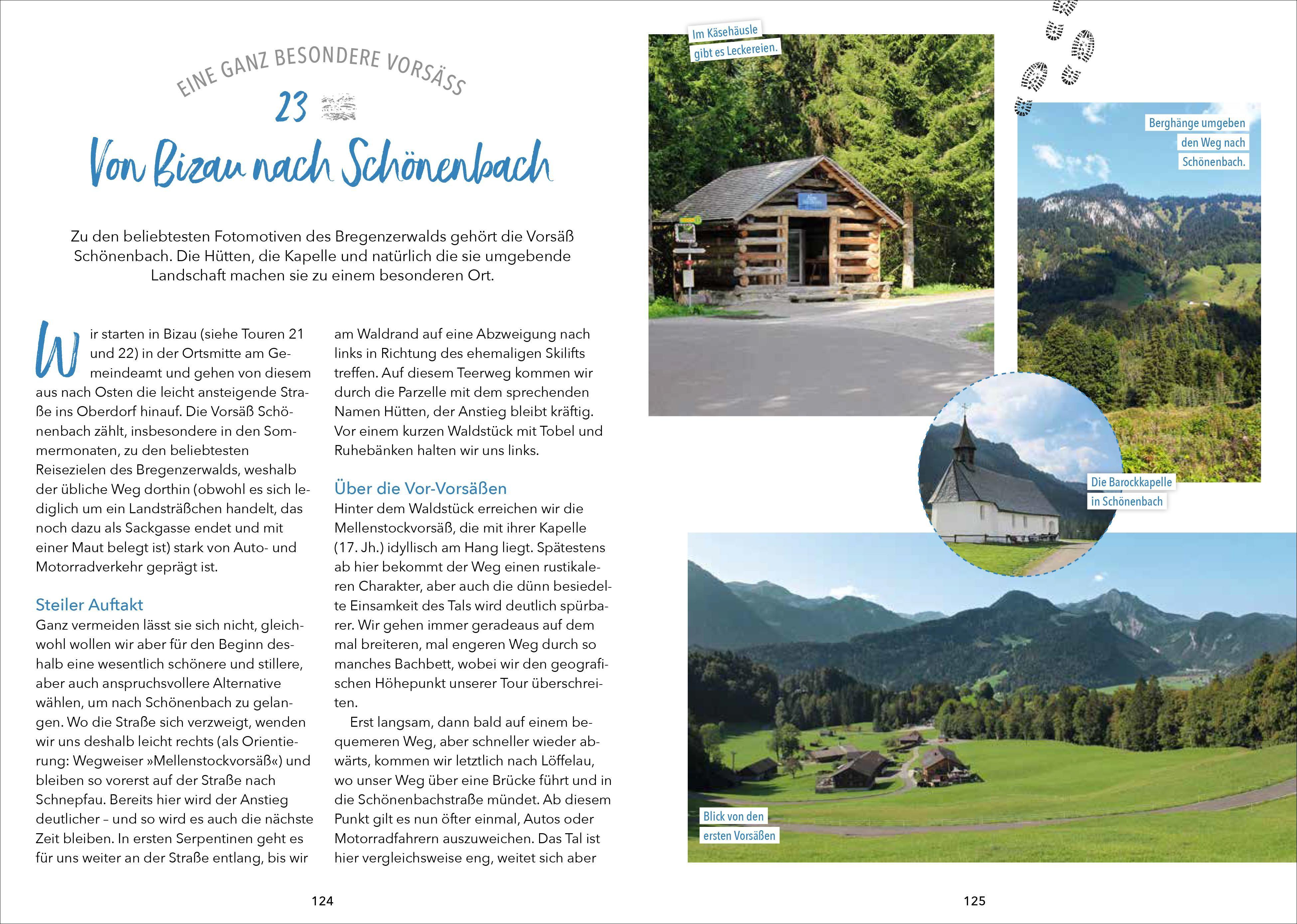 Beispielinhalt (Bild) Wanderungen für Senioren Bregenzerwald