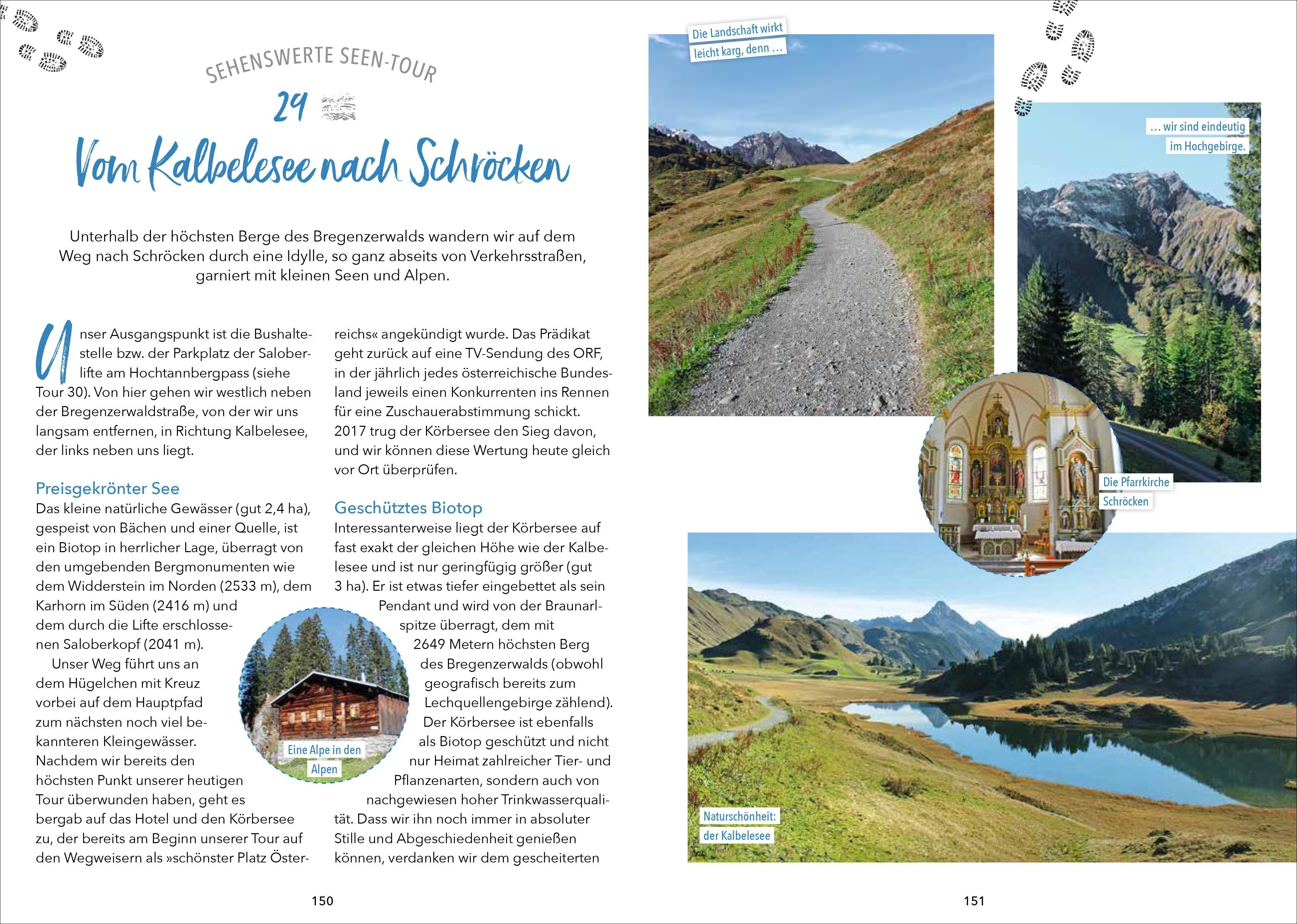 Beispielinhalt (Bild) Wanderungen für Senioren Bregenzerwald