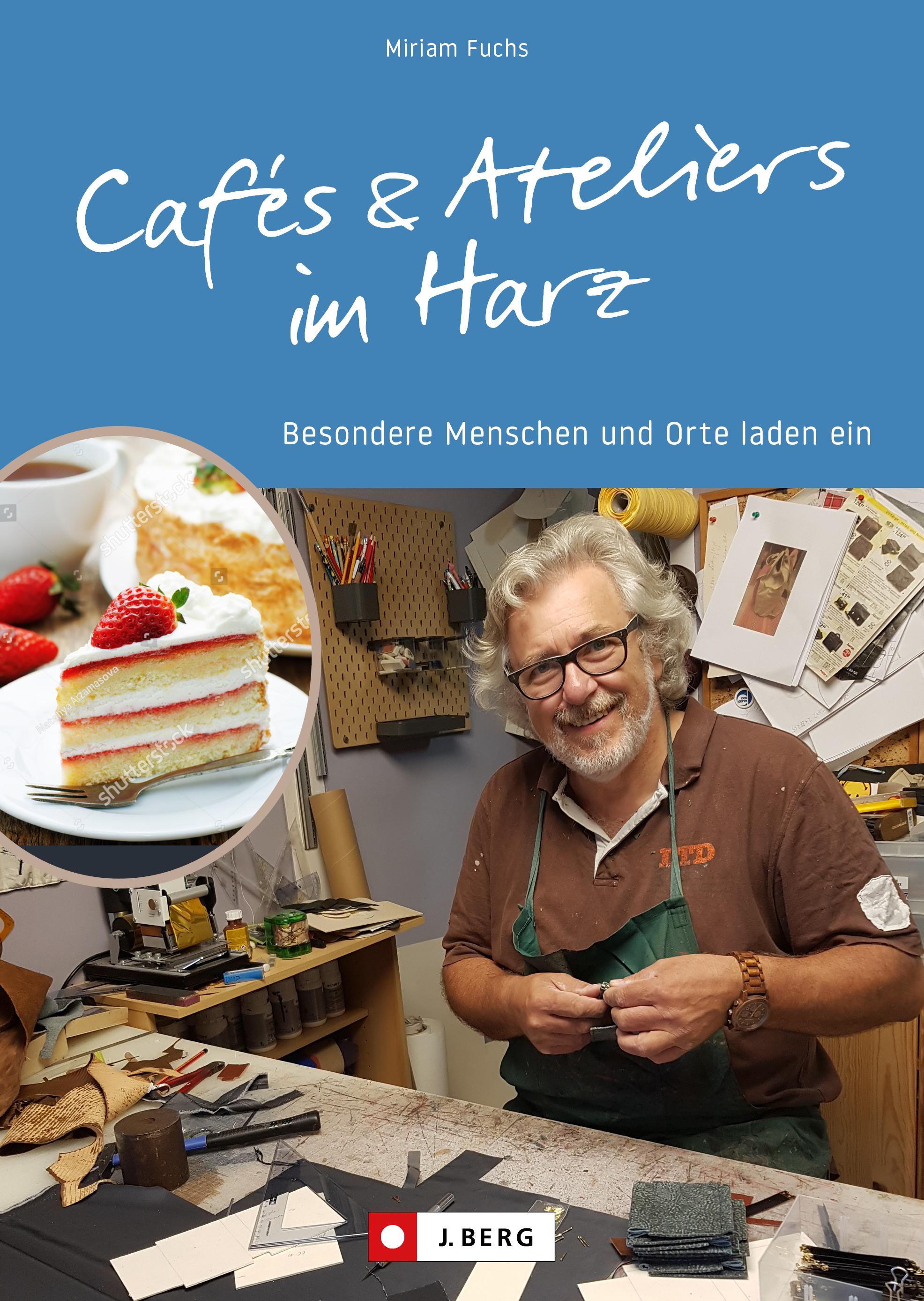 Vorderes Coverbild Cafés und Ateliers im Harz