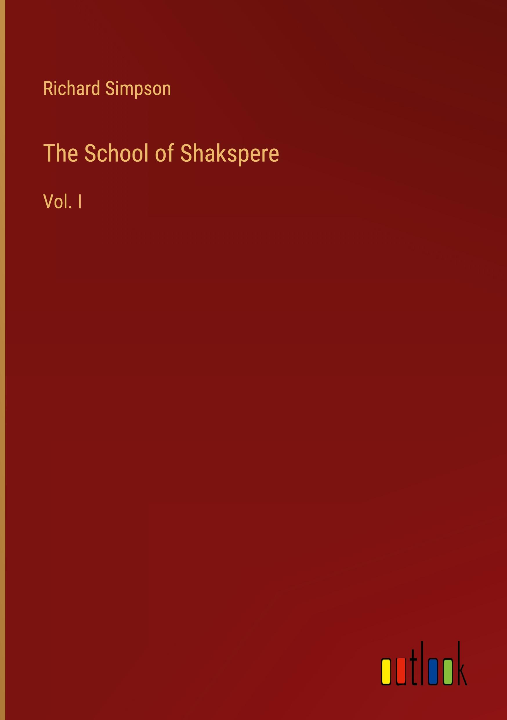 Vorderes Coverbild The School of Shakspere