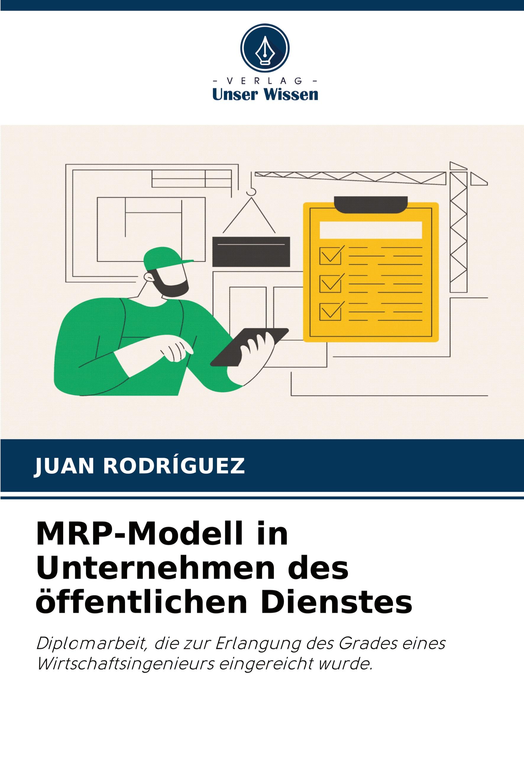Vorderes Coverbild MRP-Modell in Unternehmen des öffentlichen Dienstes